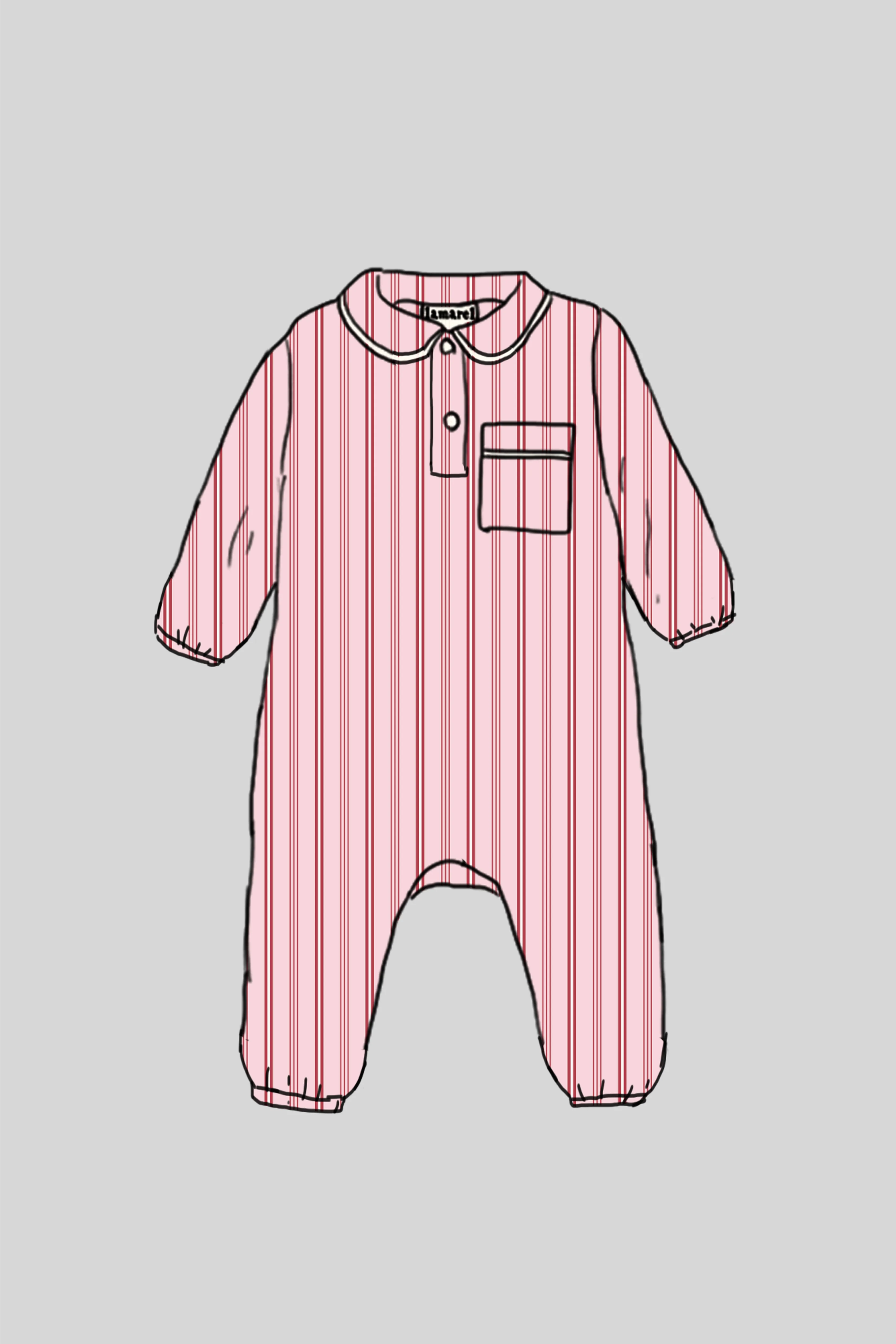 BABY OVERALL PYJAMA WITH ELASTIC - Image 5