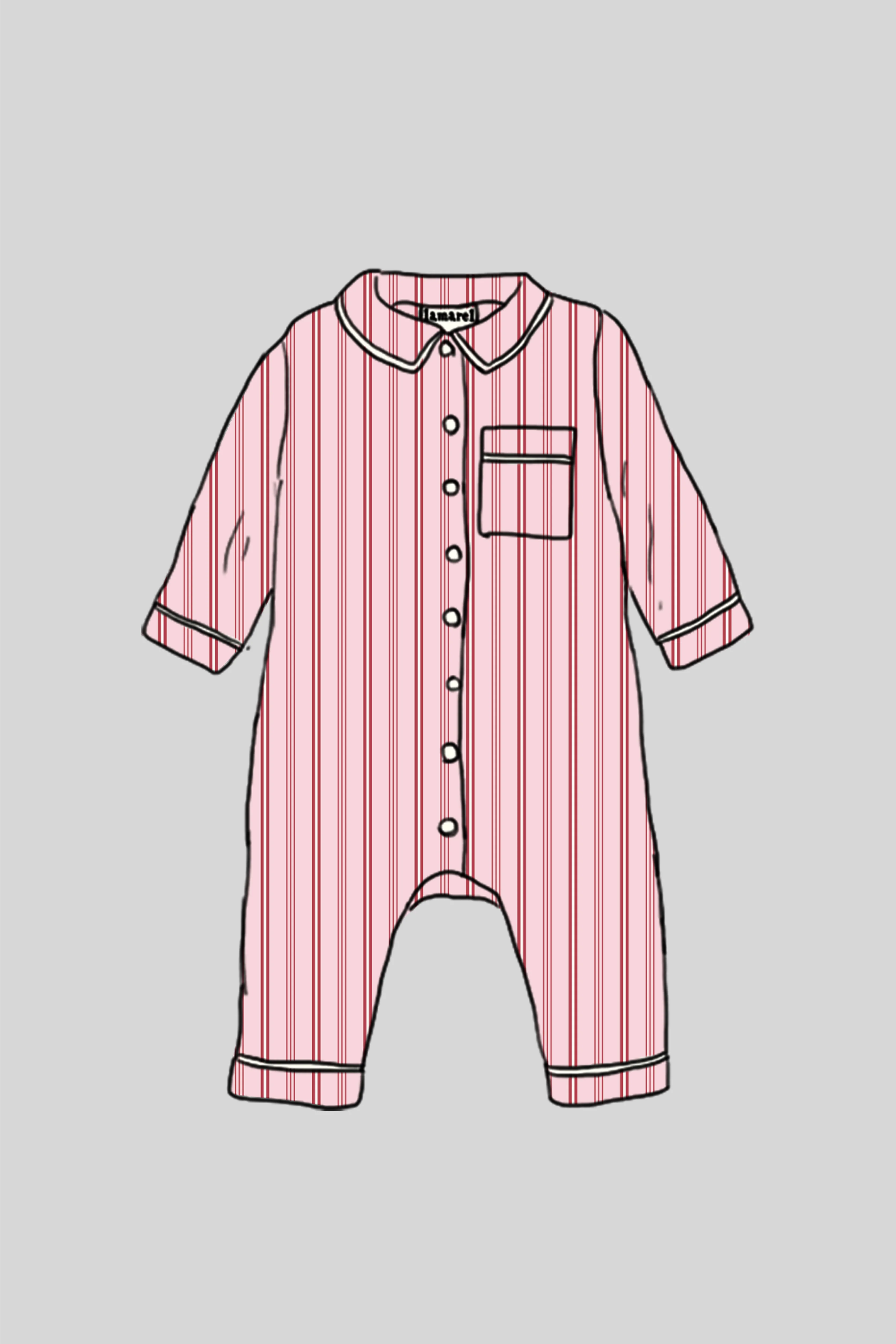 BABY OVERALL STRAIGHT PYJAMA - Image 5