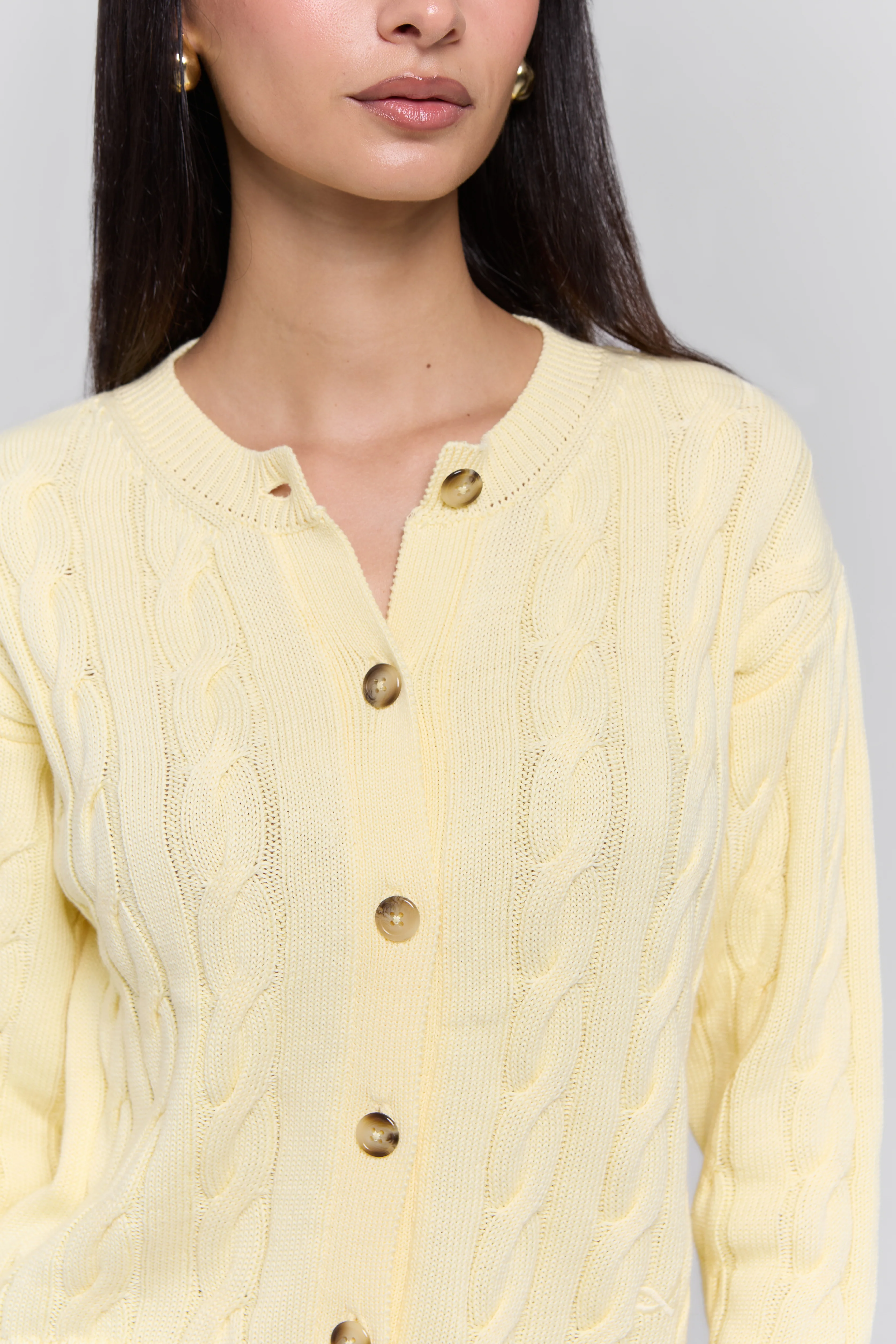 CABLE-KNIT CARDIGAN - Image 18