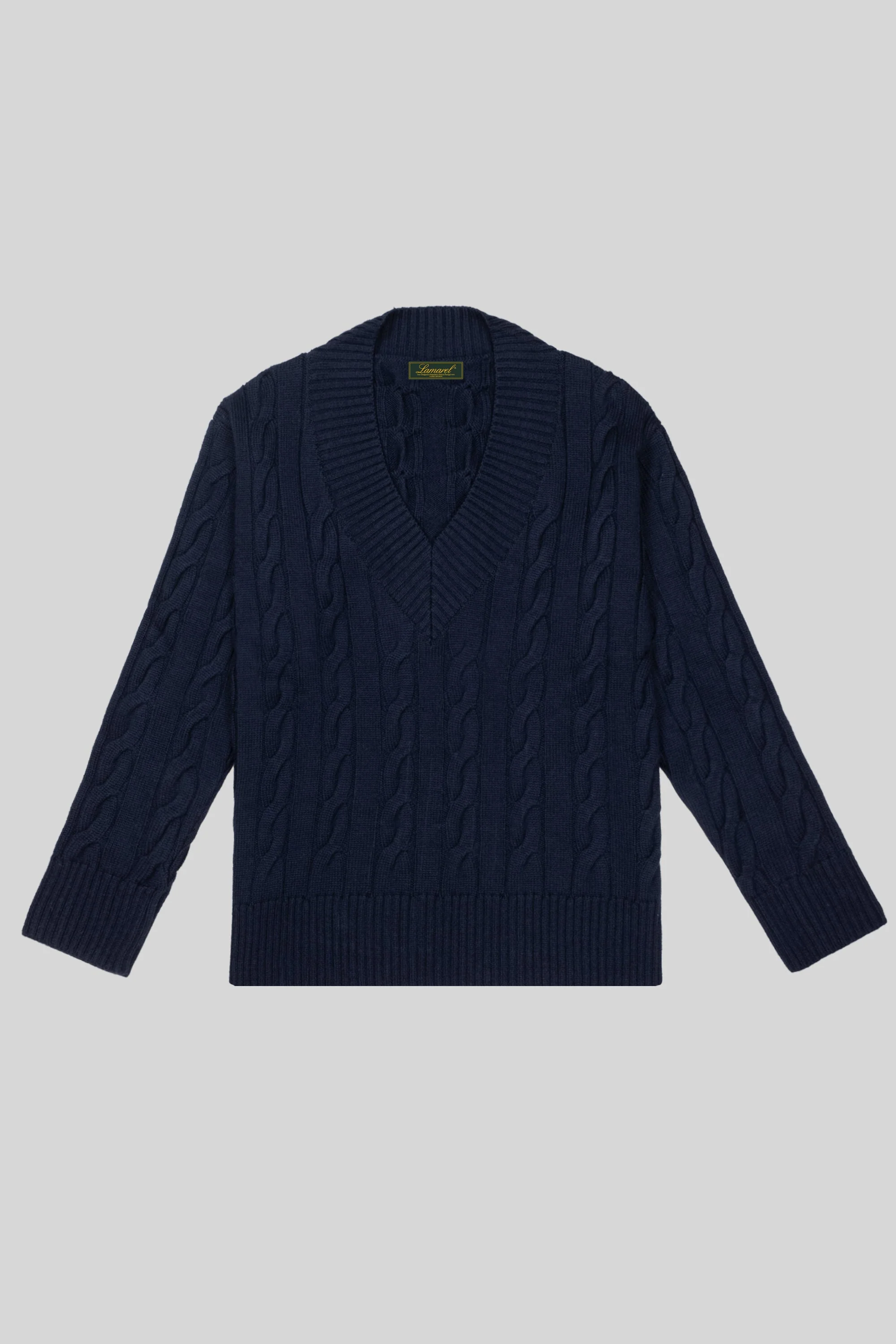 MERINO WOOL CABLE-KNIT SWEATER - Image 10