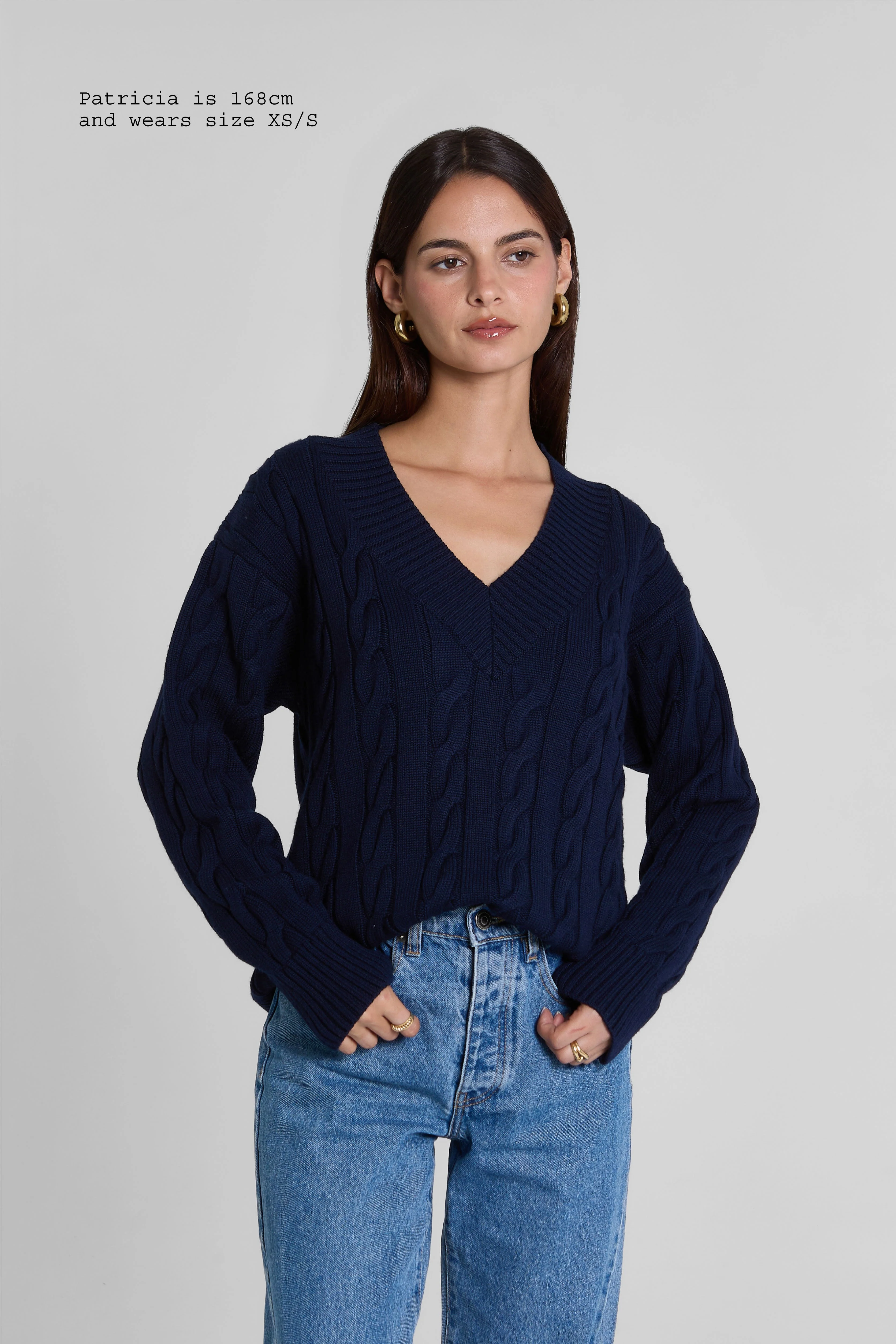 MERINO WOOL CABLE-KNIT SWEATER - Image 12