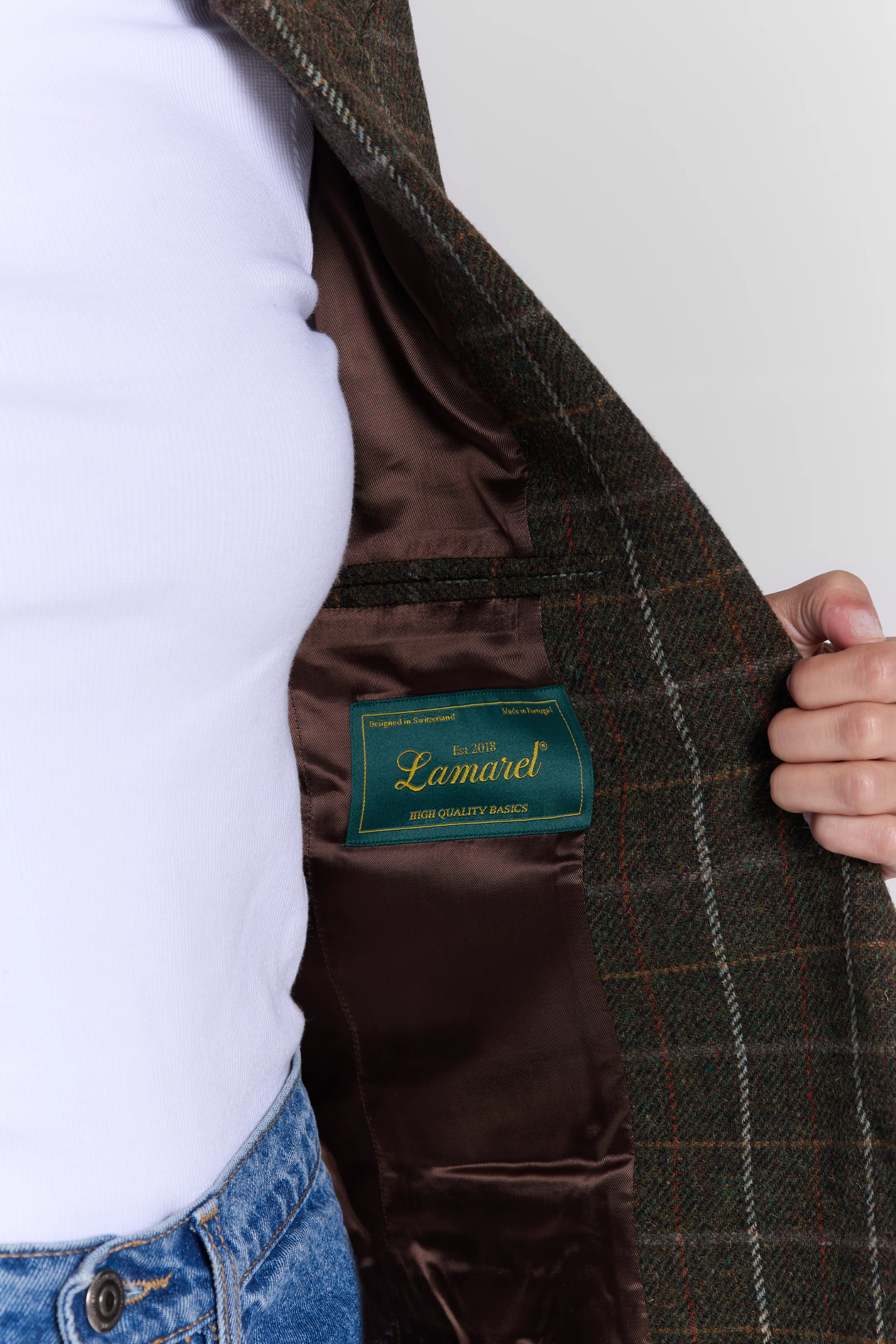 CHECKED BLAZER - Image 4