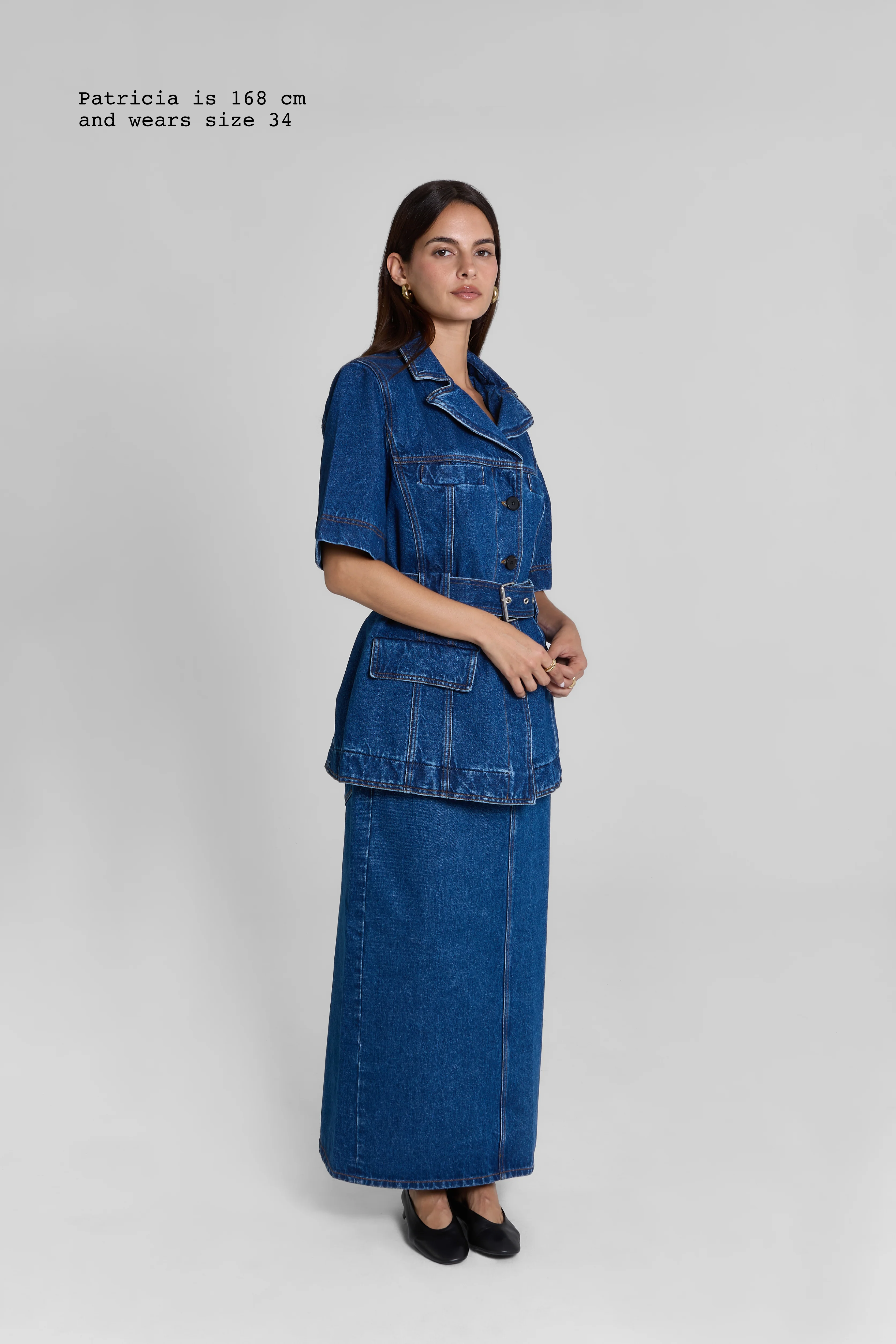 DENIM SKIRT - Image 3