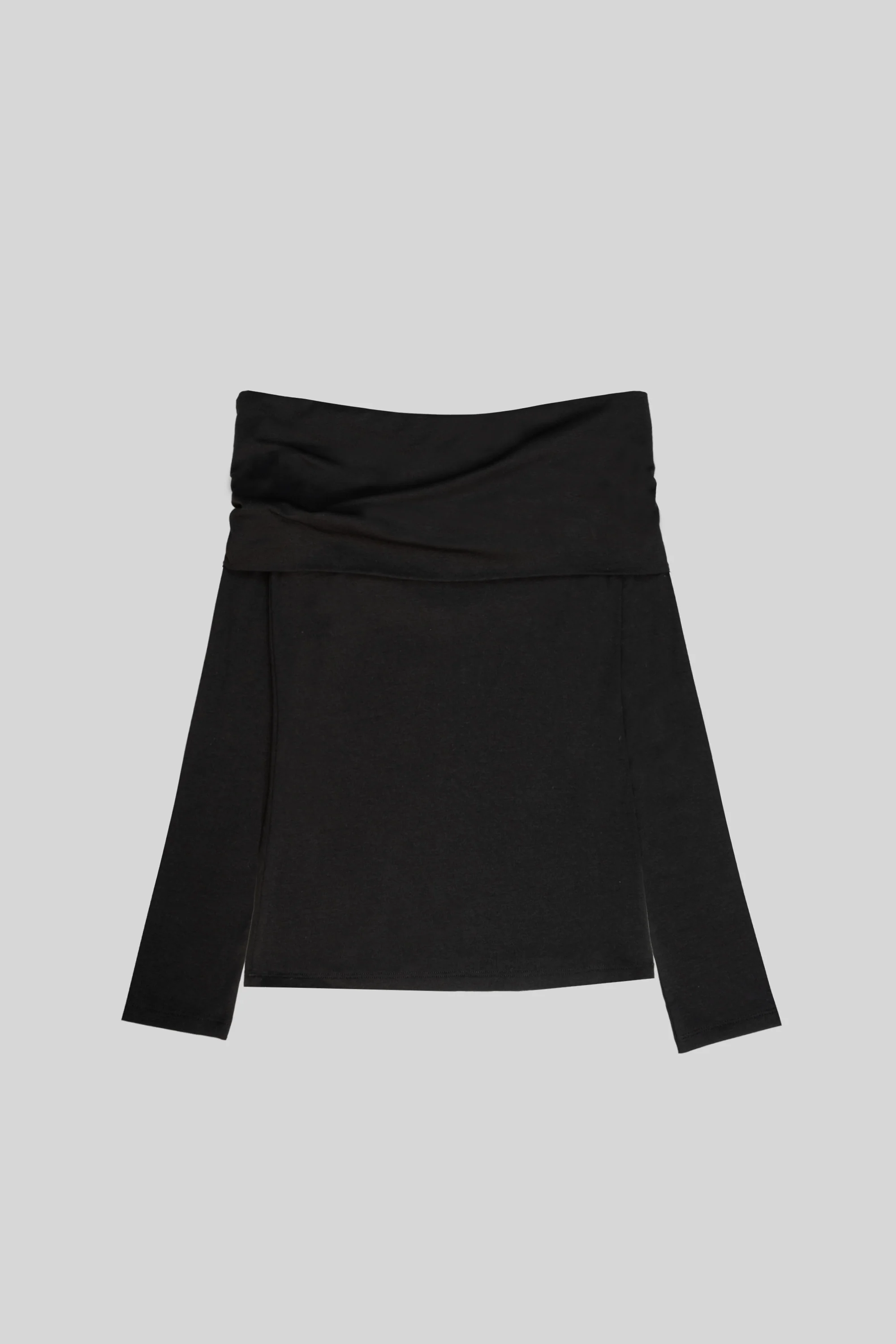 DRAPED TOP LONG SLEEVE - Image 5