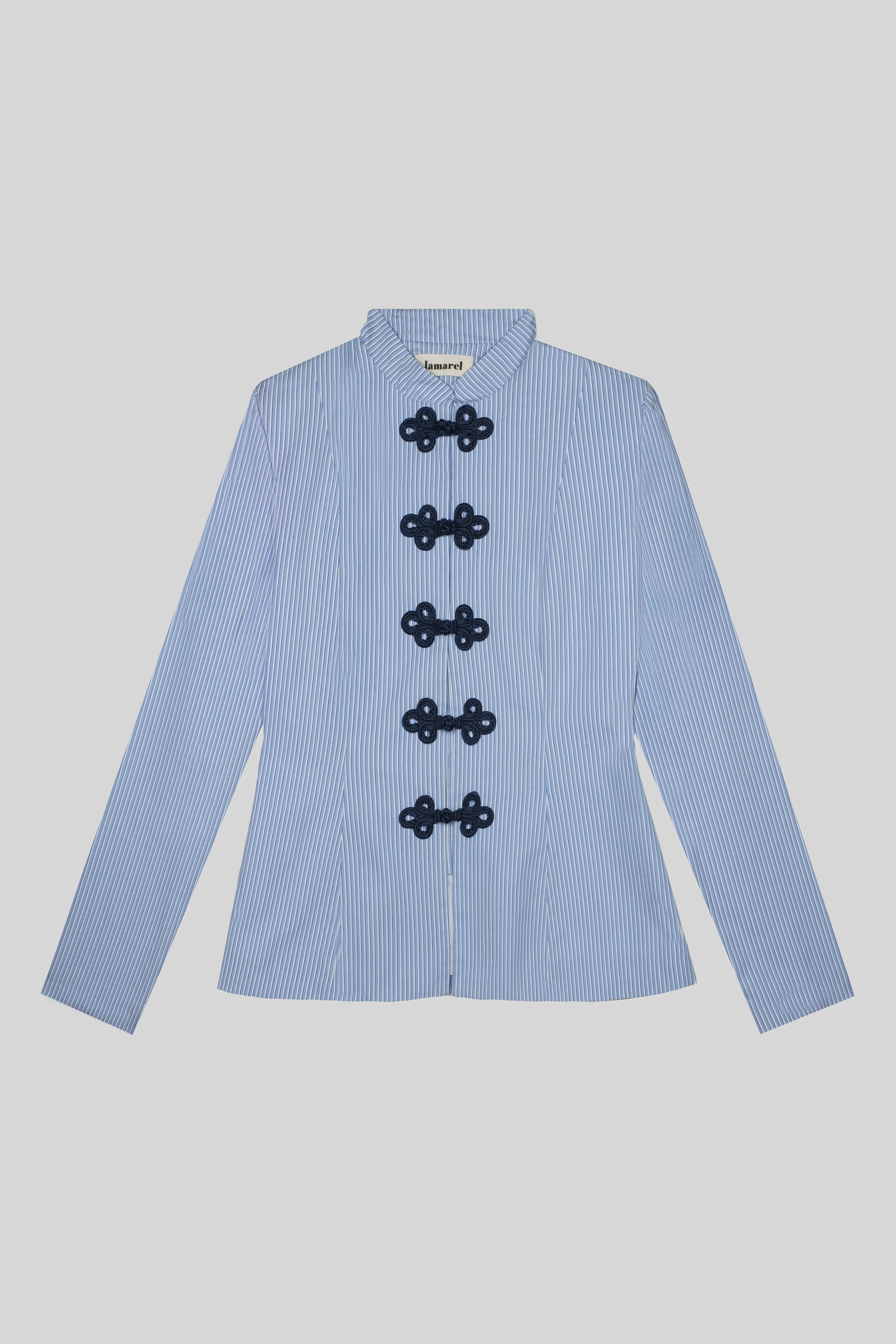FITTED SHIRT WITH FASTENINGS