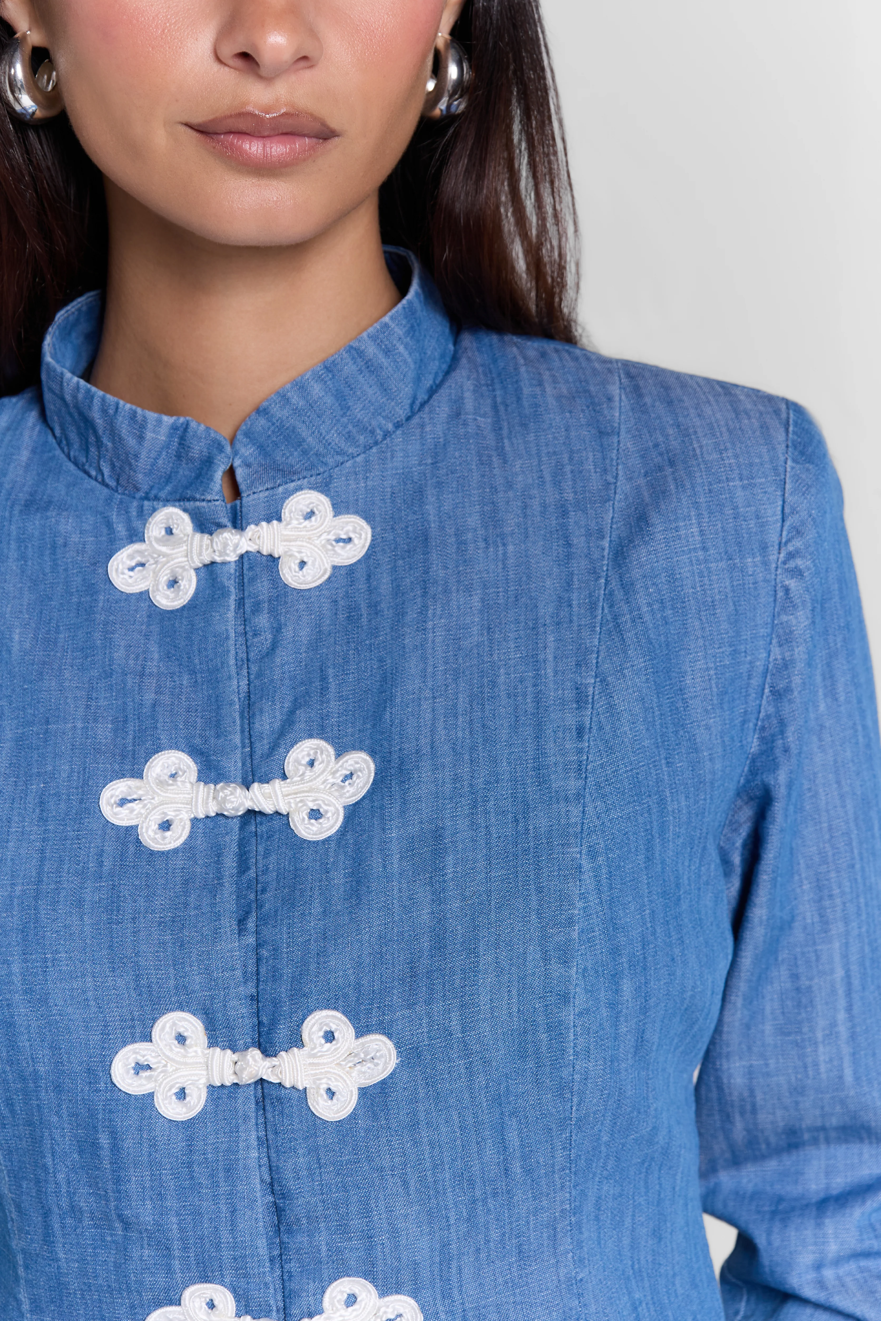 FITTED SHIRT WITH FASTENINGS - Image 10