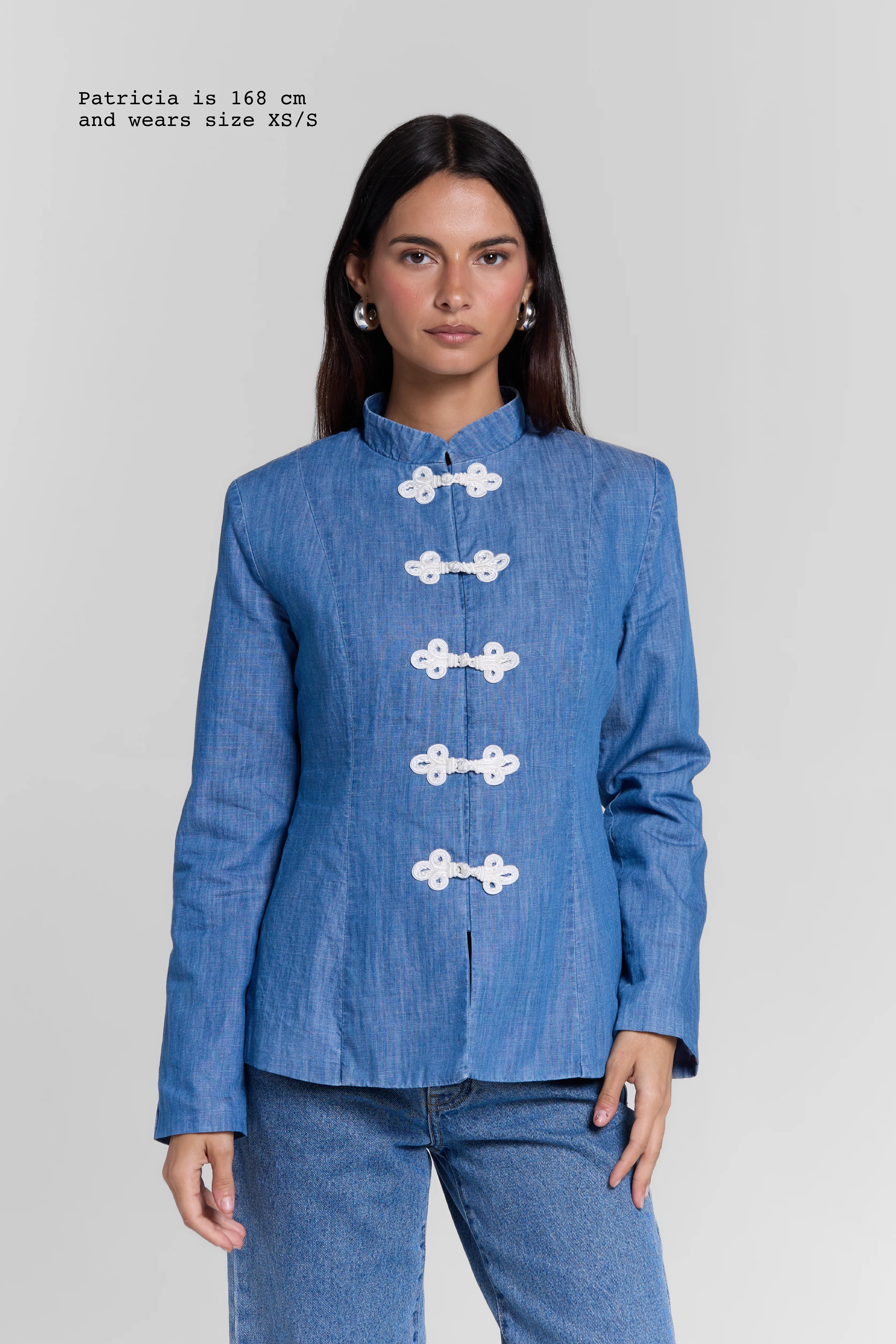 FITTED SHIRT WITH FASTENINGS - Image 11