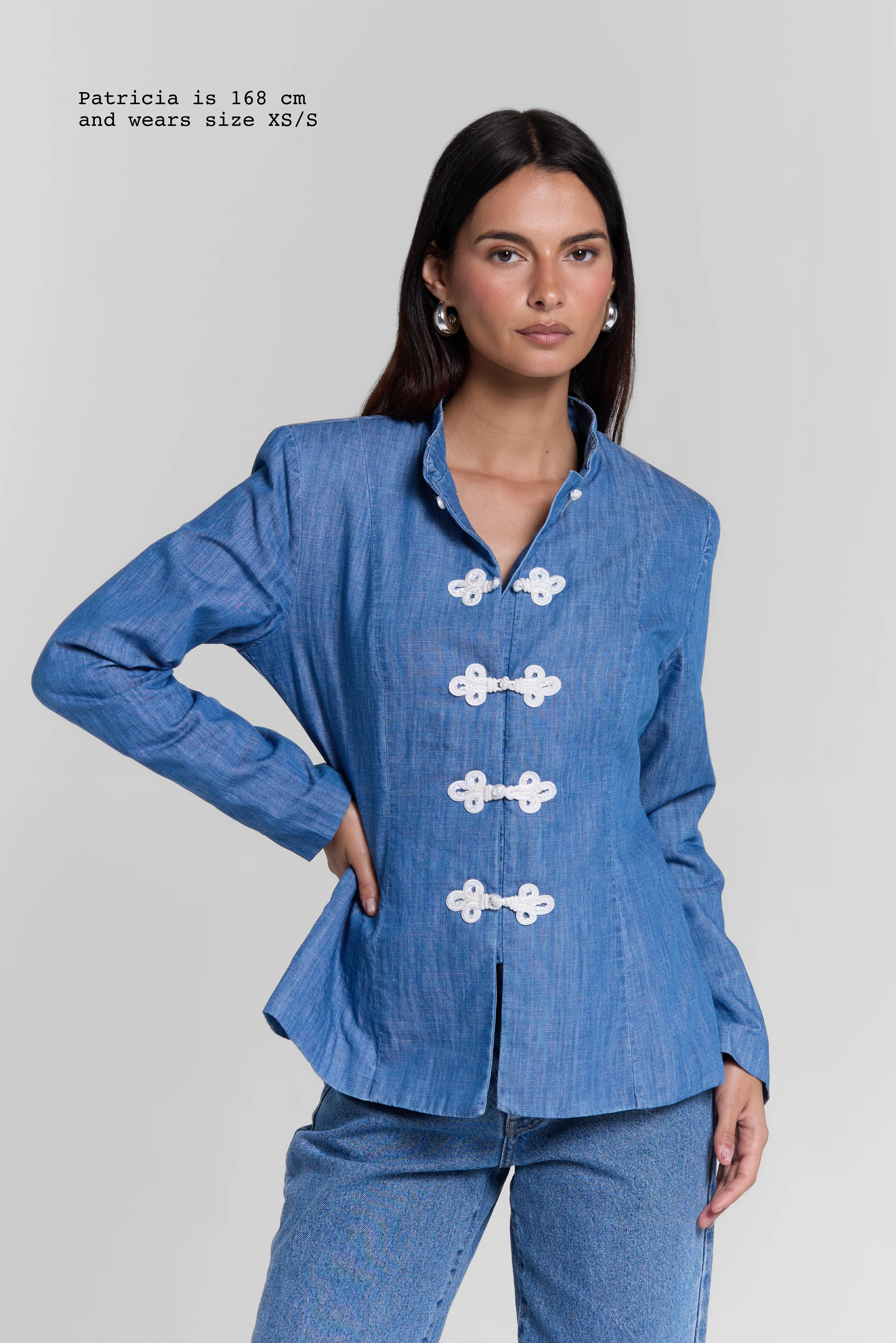 FITTED SHIRT WITH FASTENINGS - Image 12