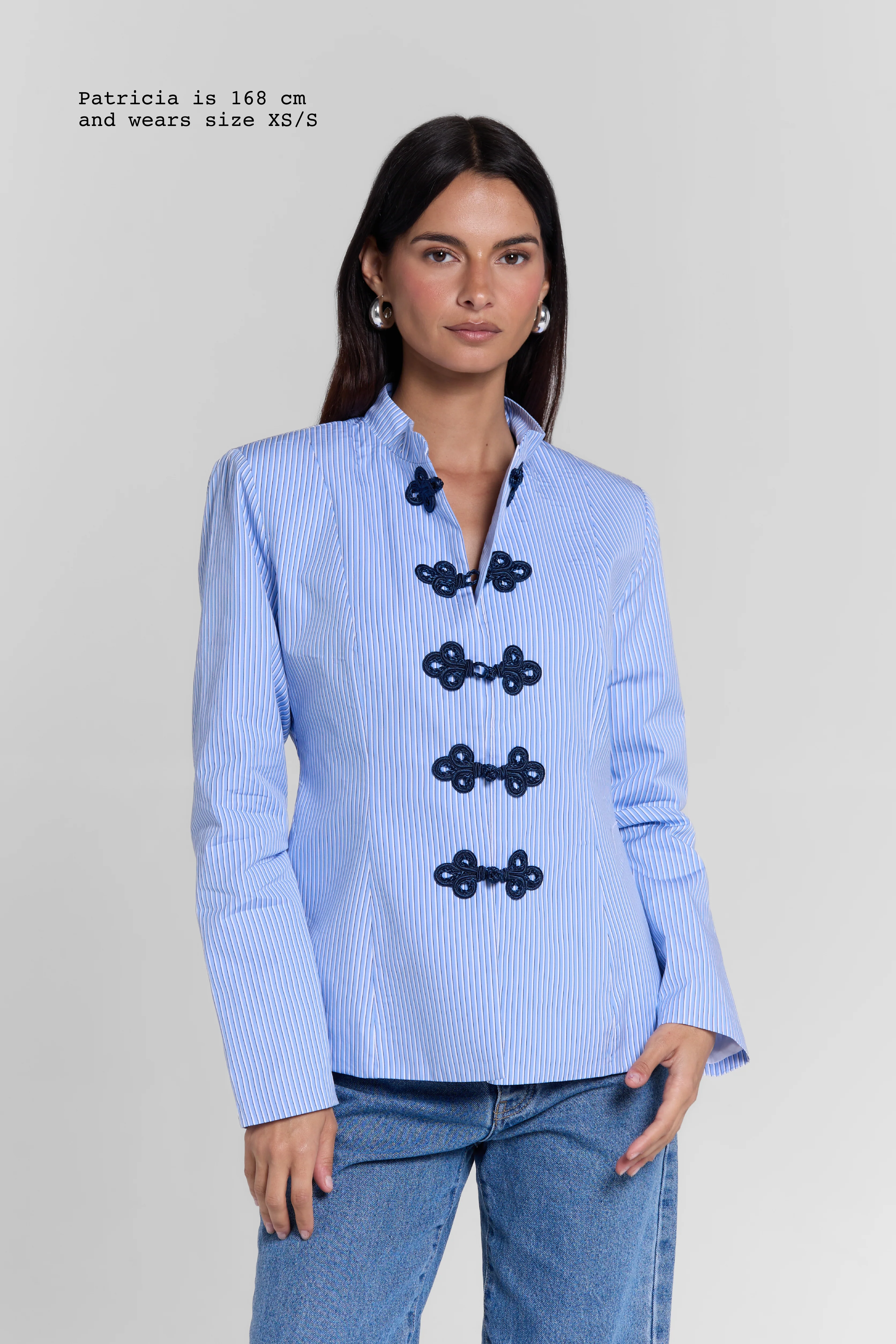 FITTED SHIRT WITH FASTENINGS - Image 2