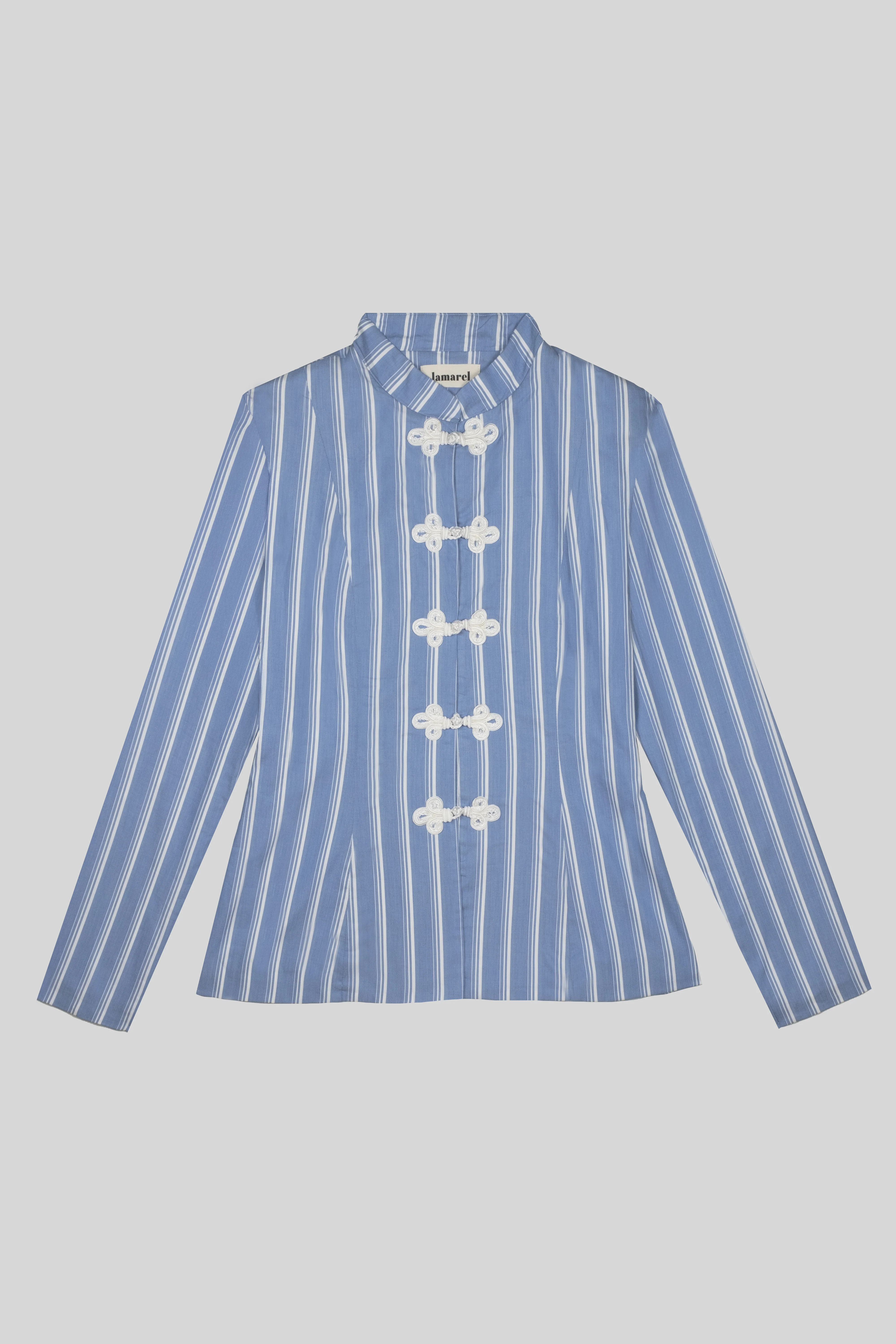 FITTED SHIRT WITH FASTENINGS - Image 5