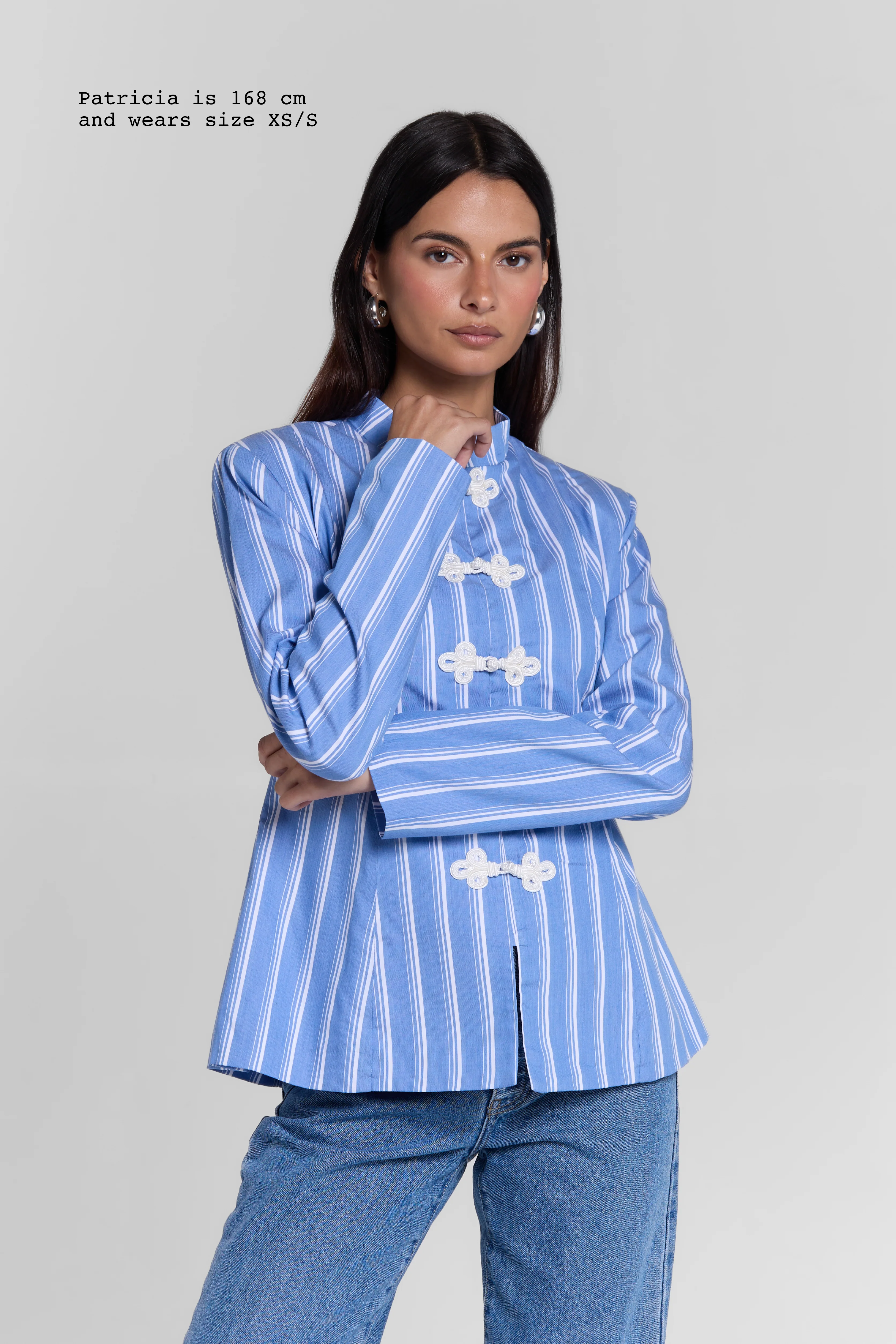 FITTED SHIRT WITH FASTENINGS - Image 7