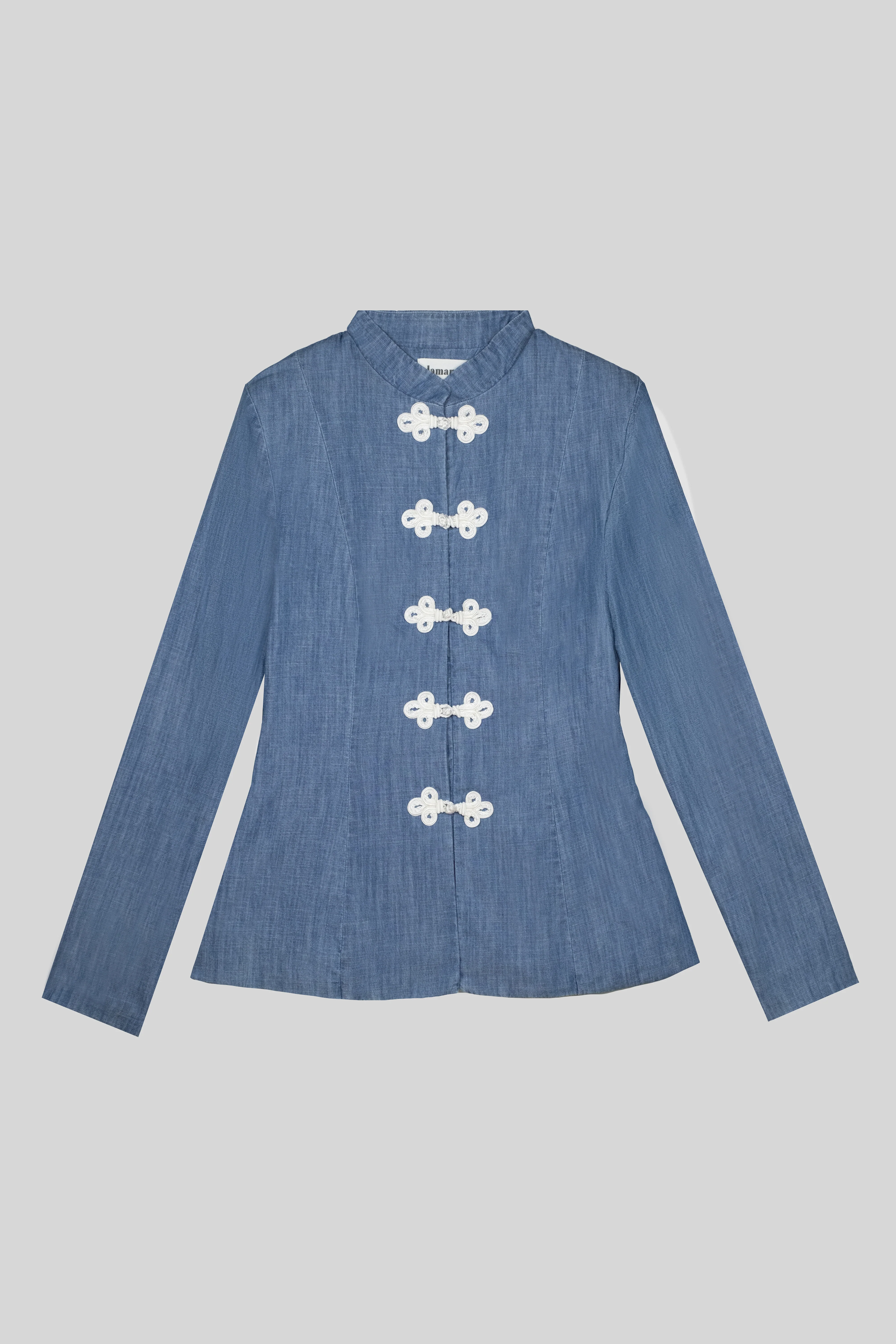 FITTED SHIRT WITH FASTENINGS - Image 9