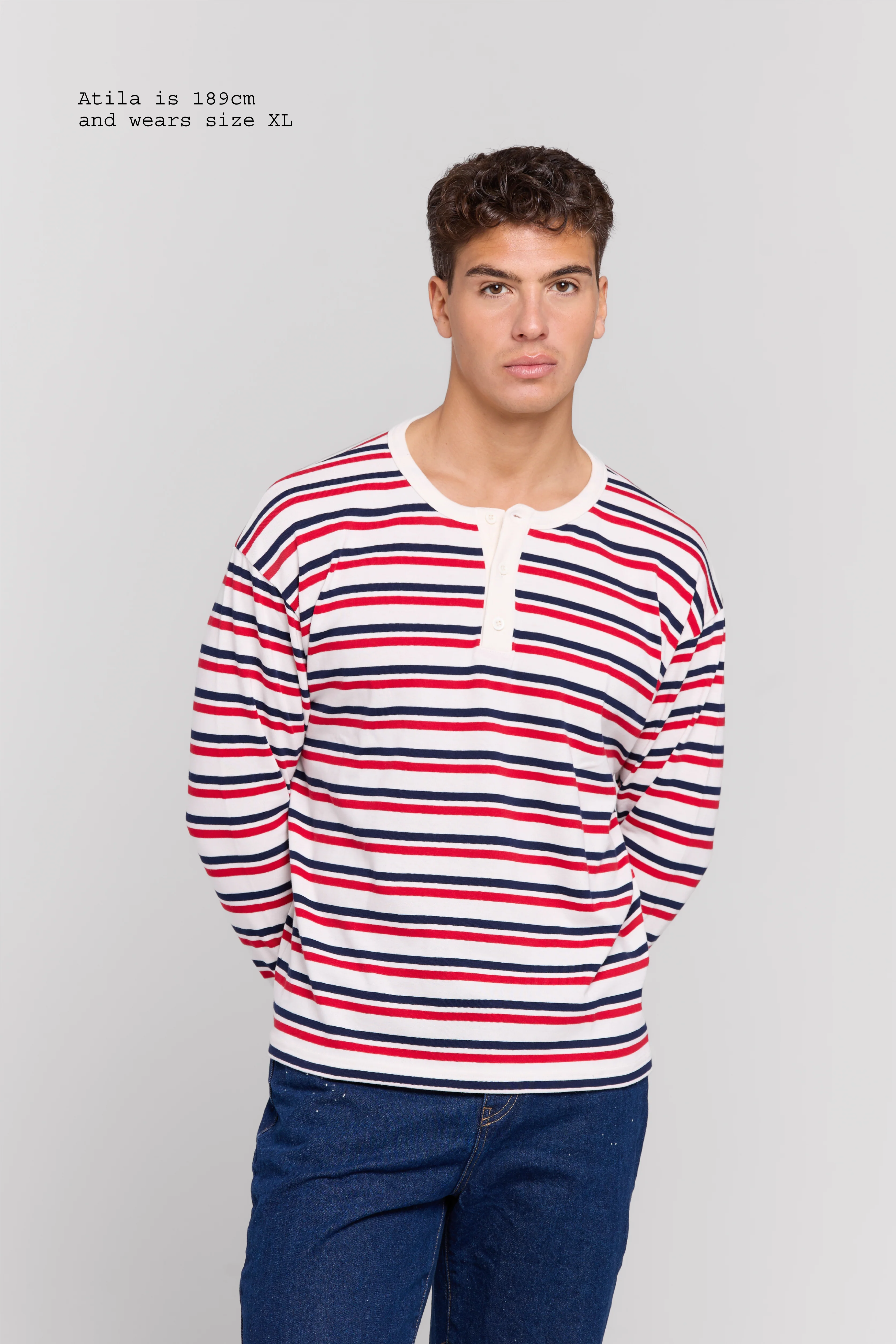HENLEY LONG SLEEVE TOP MEN - Image 10