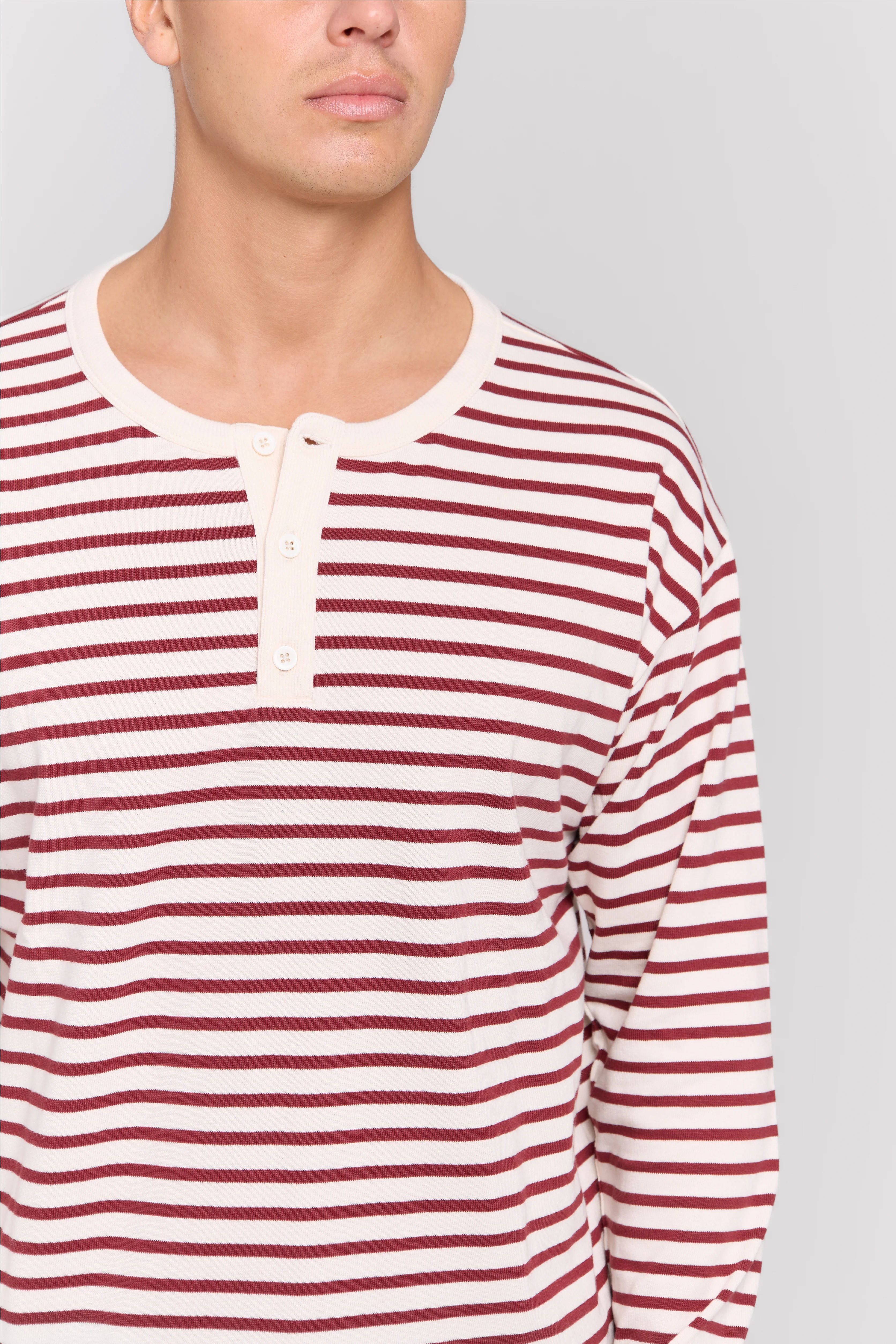 HENLEY LONG SLEEVE TOP MEN - Image 16