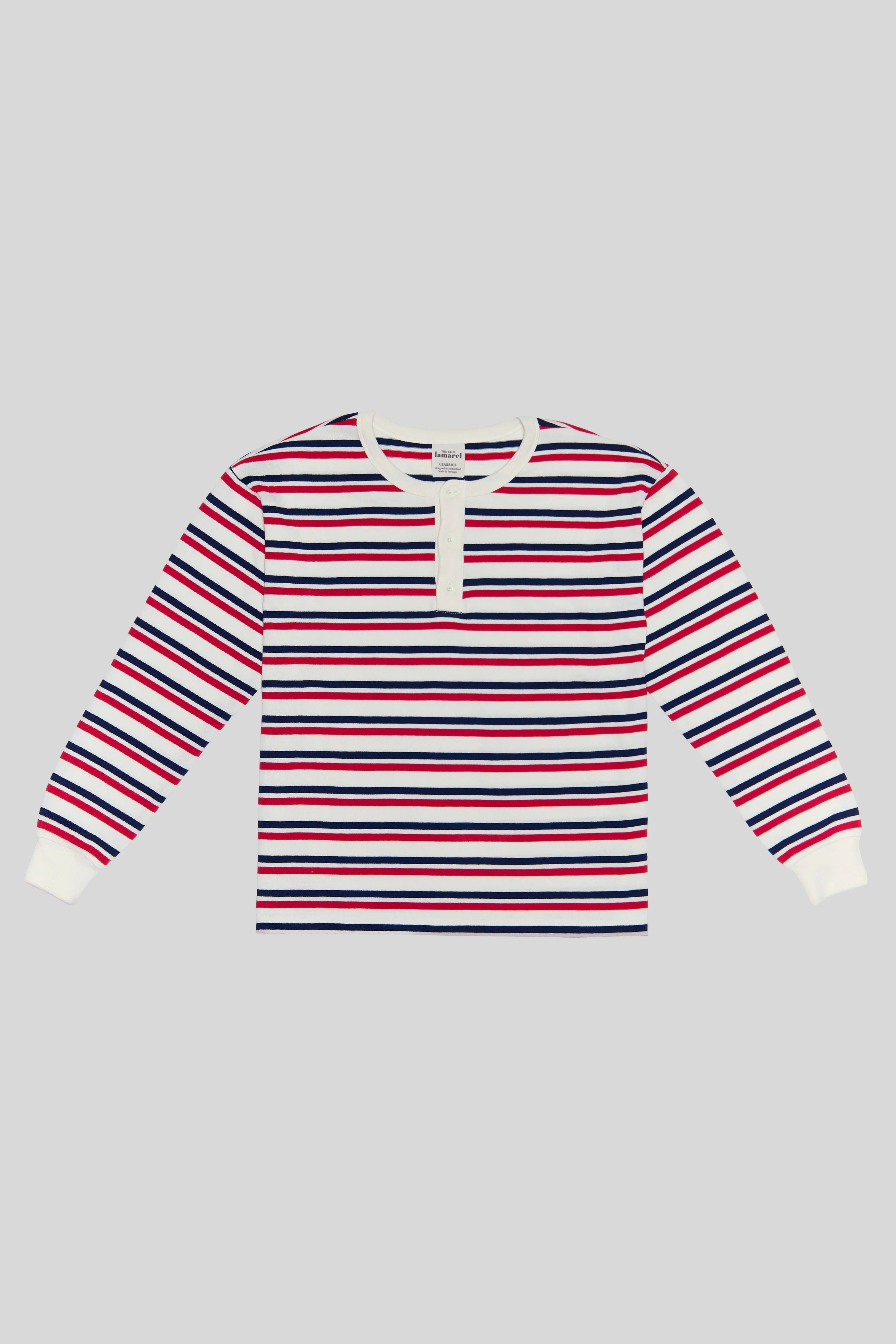 HENLEY LONG SLEEVE TOP - Image 9