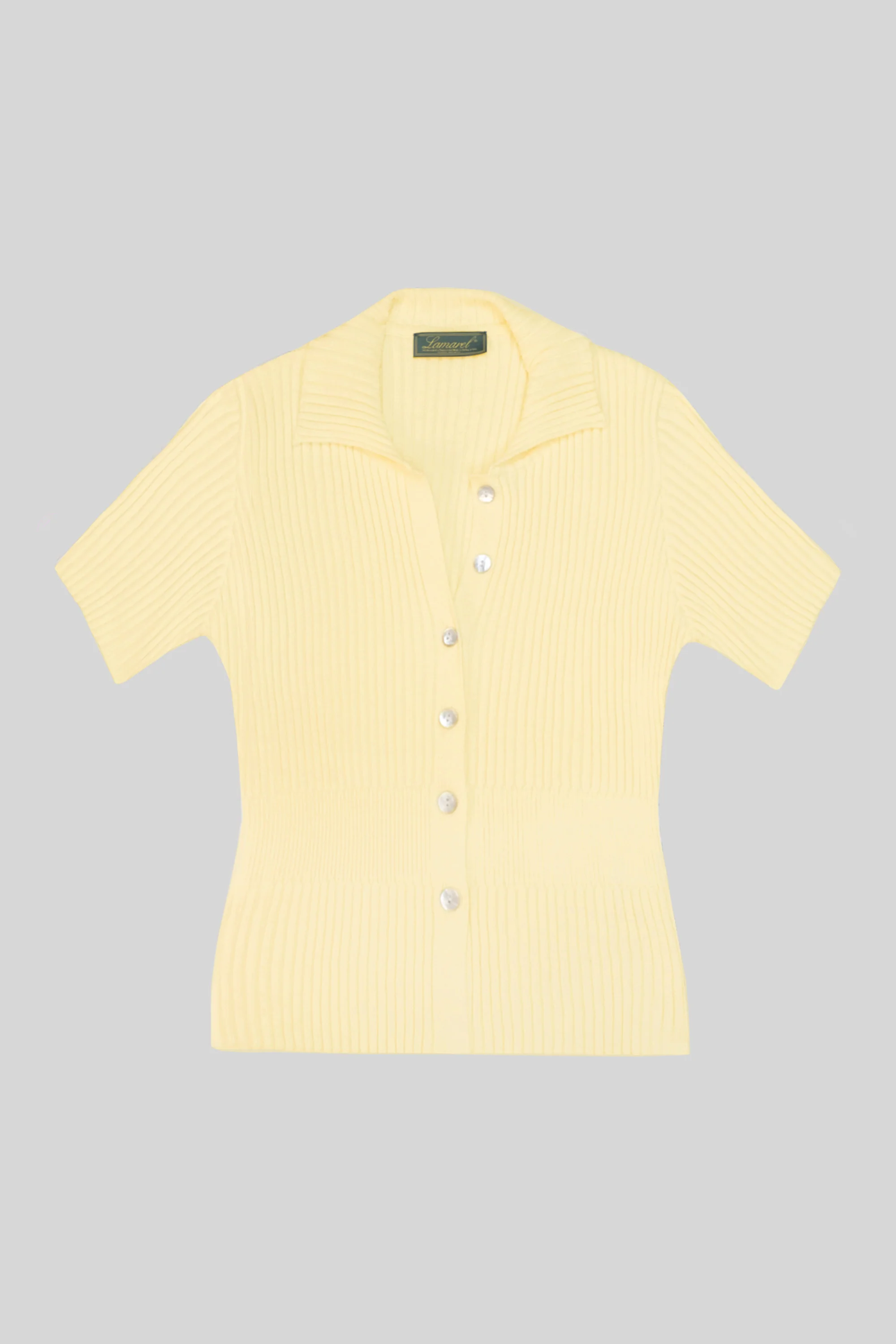 KNIT BUTTONED TOP - Image 14