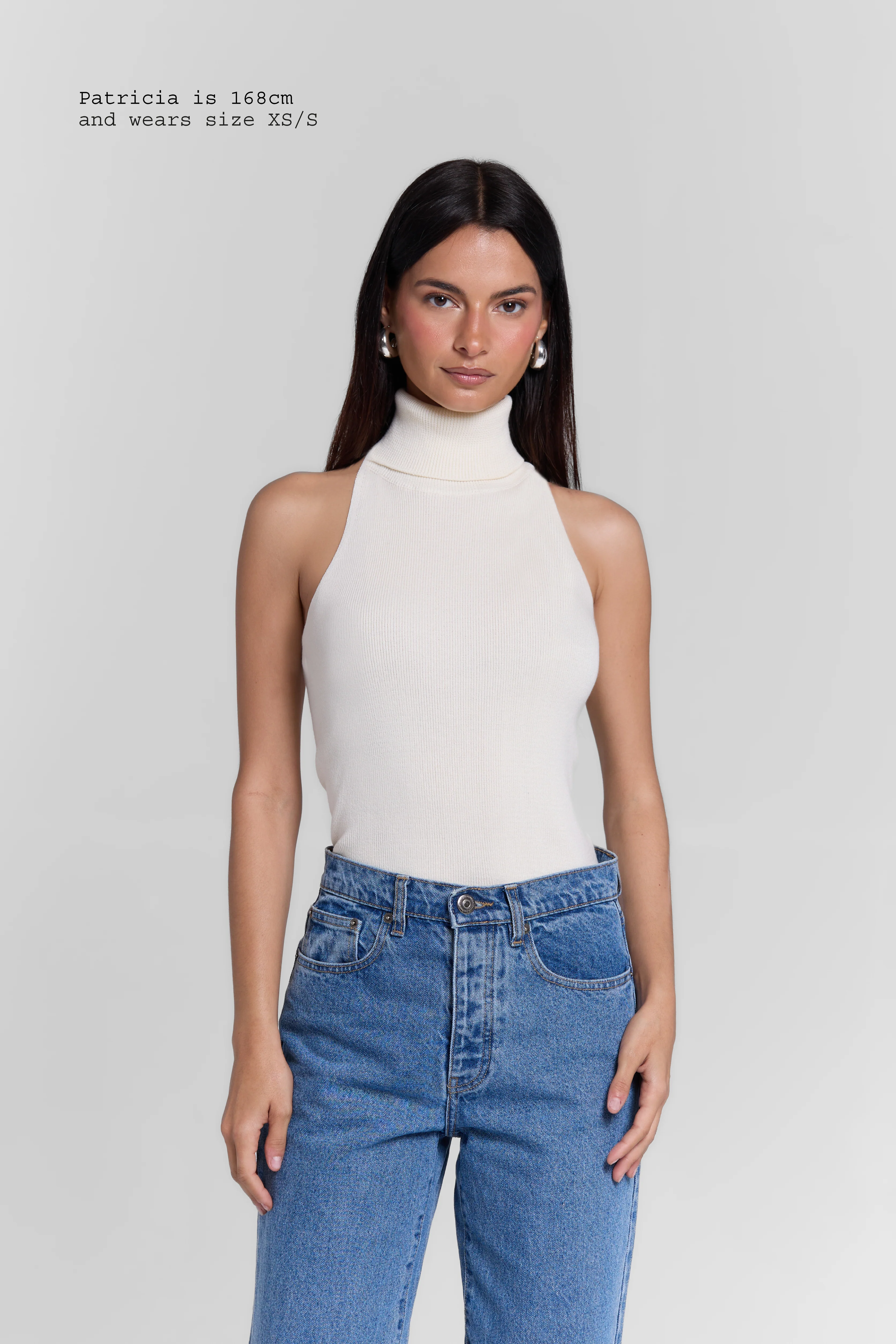 KNIT HIGH NECK TOP - Image 5