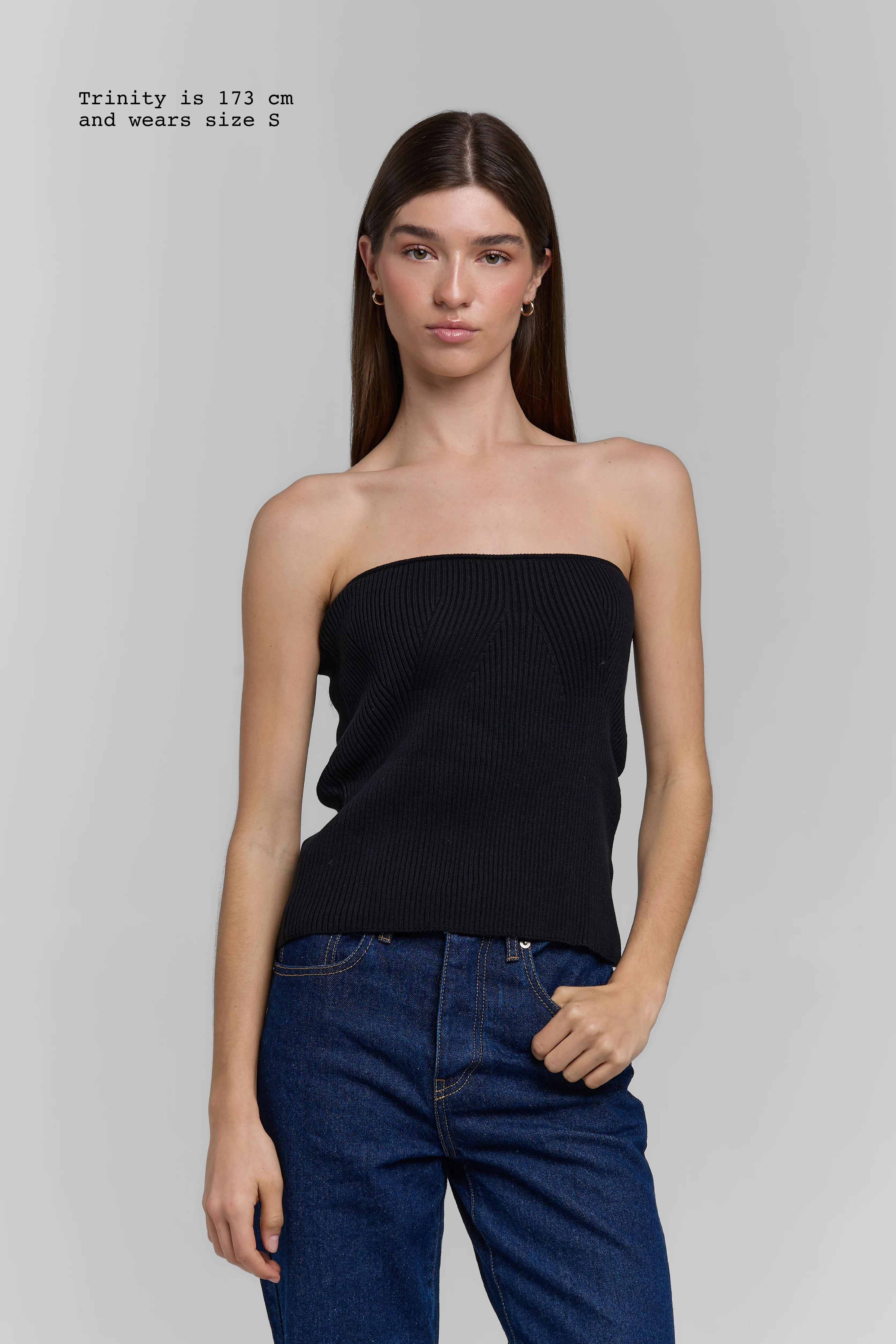 KNIT TUBE TOP - Image 2