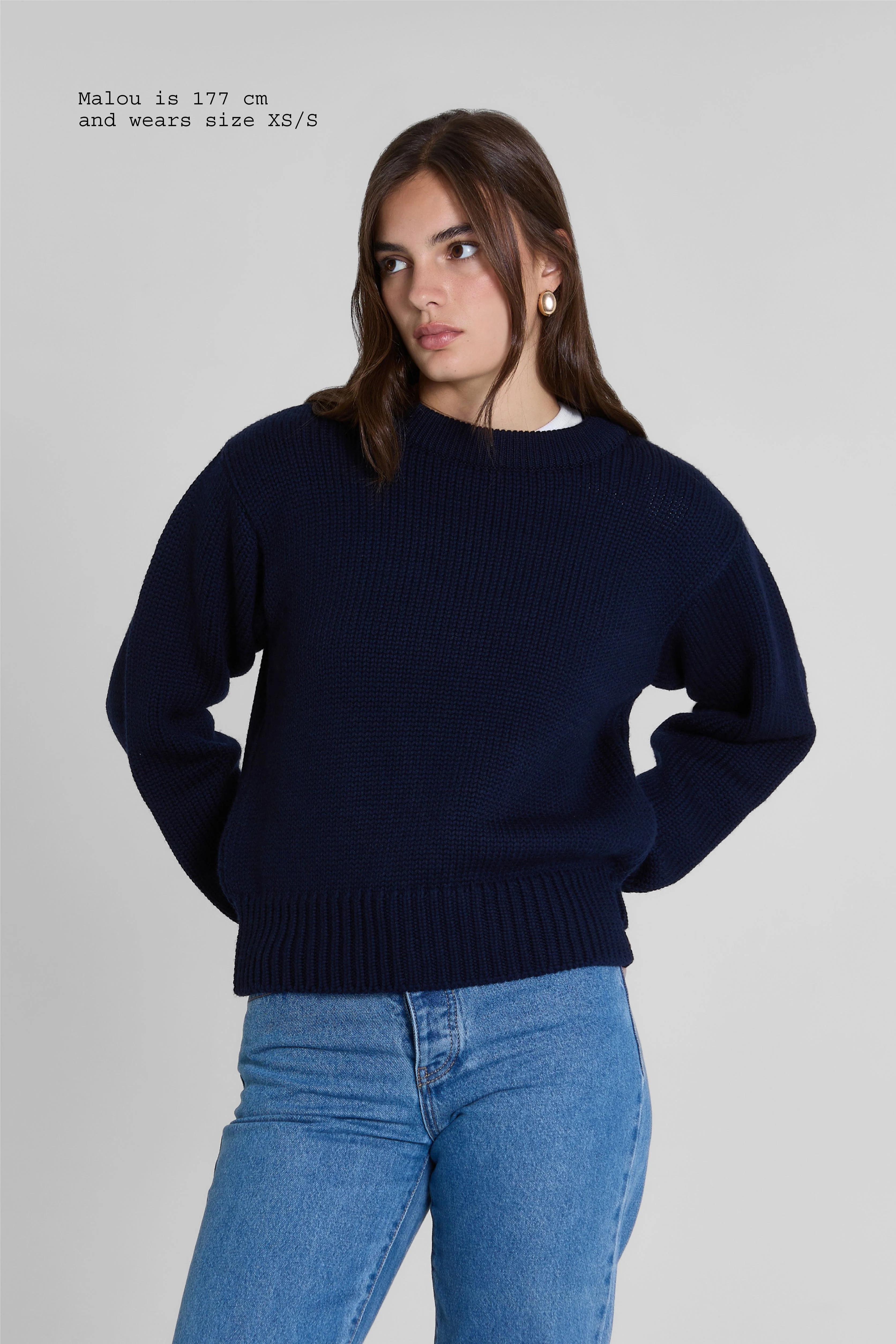 MERINO WOOL OVERSIZED SWEATER - Image 4