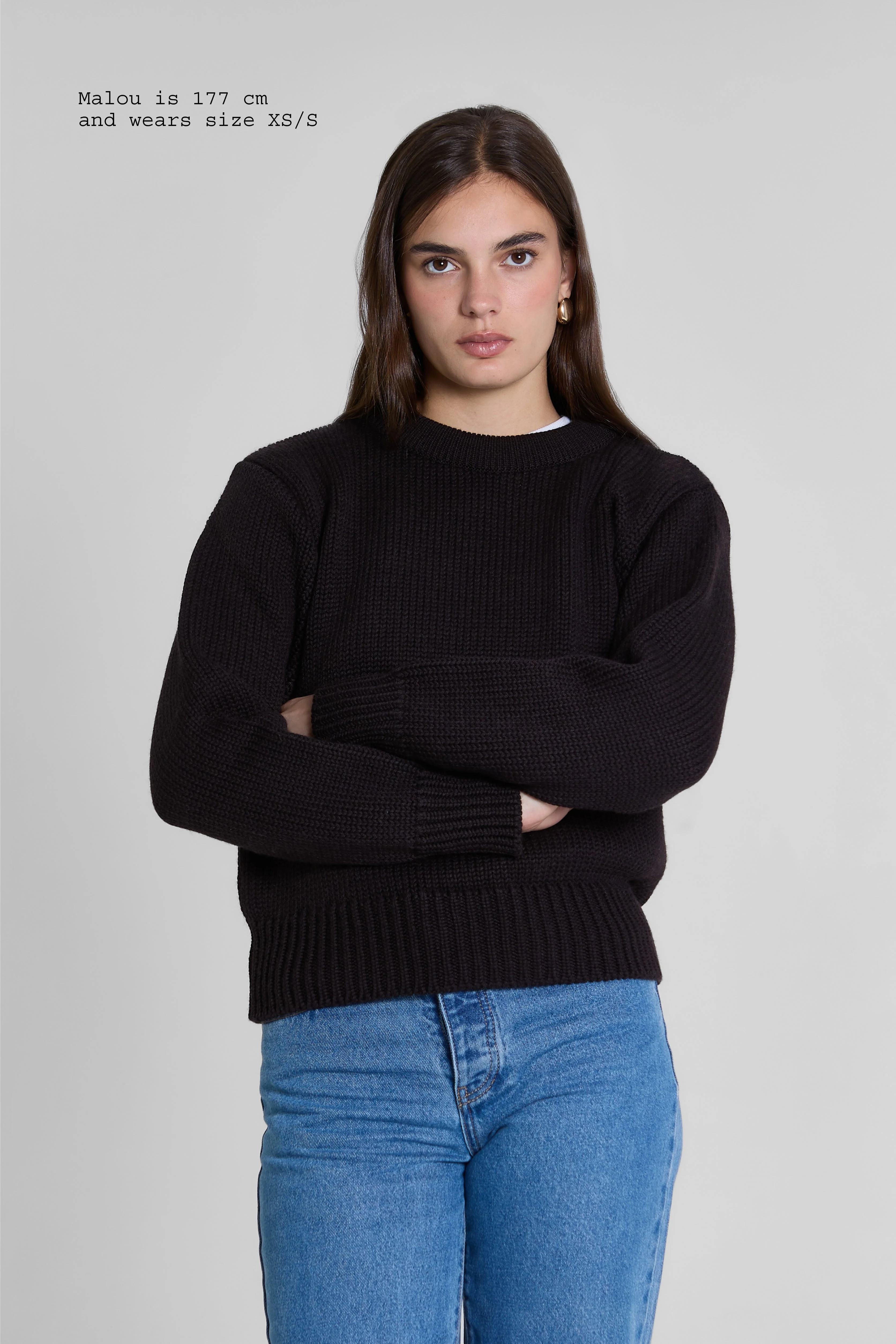 MERINO WOOL OVERSIZED SWEATER - Image 9