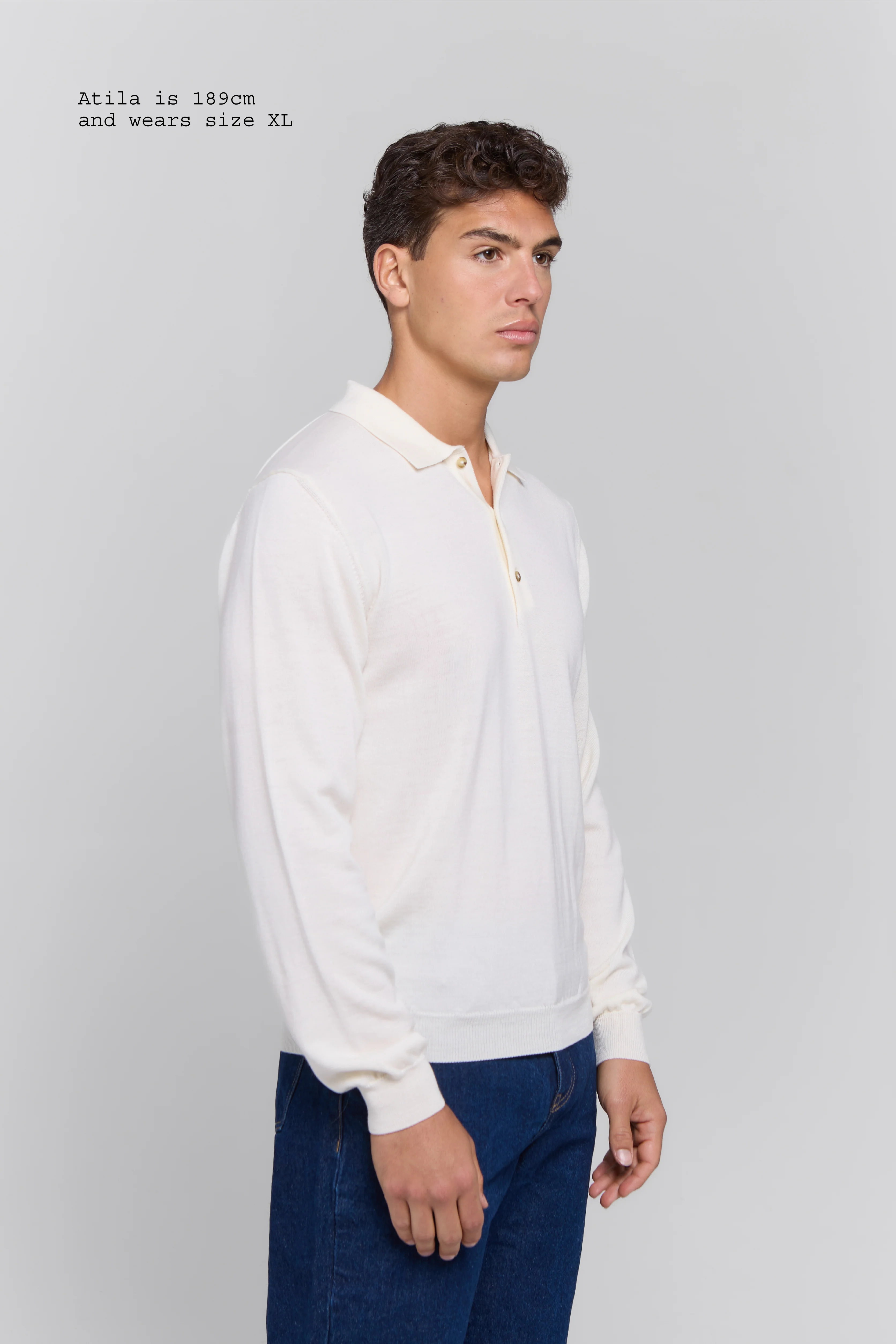 MERINO WOOL POLO MEN - Image 4