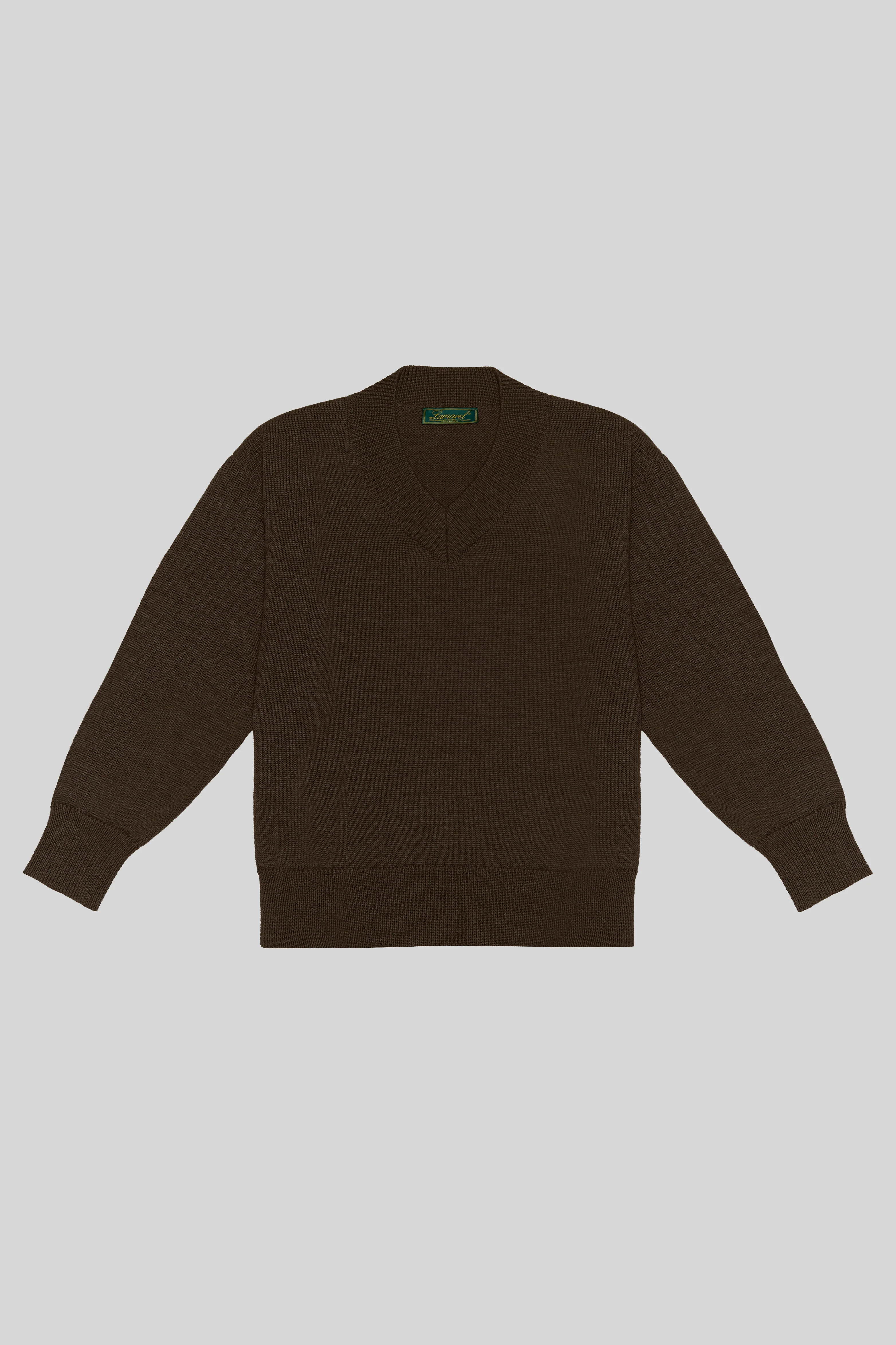MERINO WOOL SLOUCHY V-NECK SWEATER - Image 7