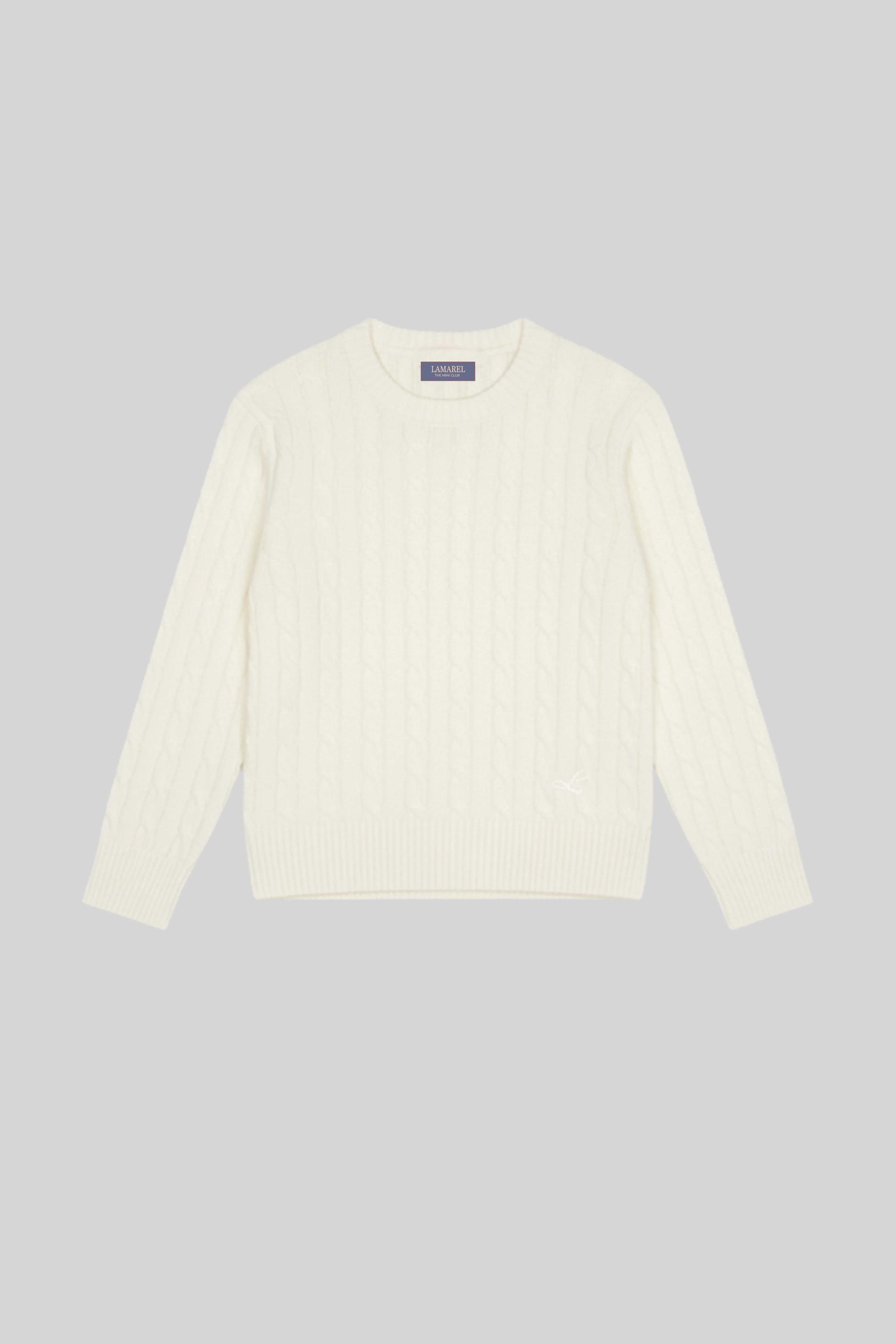 MINI CABLE-KNIT SWEATER