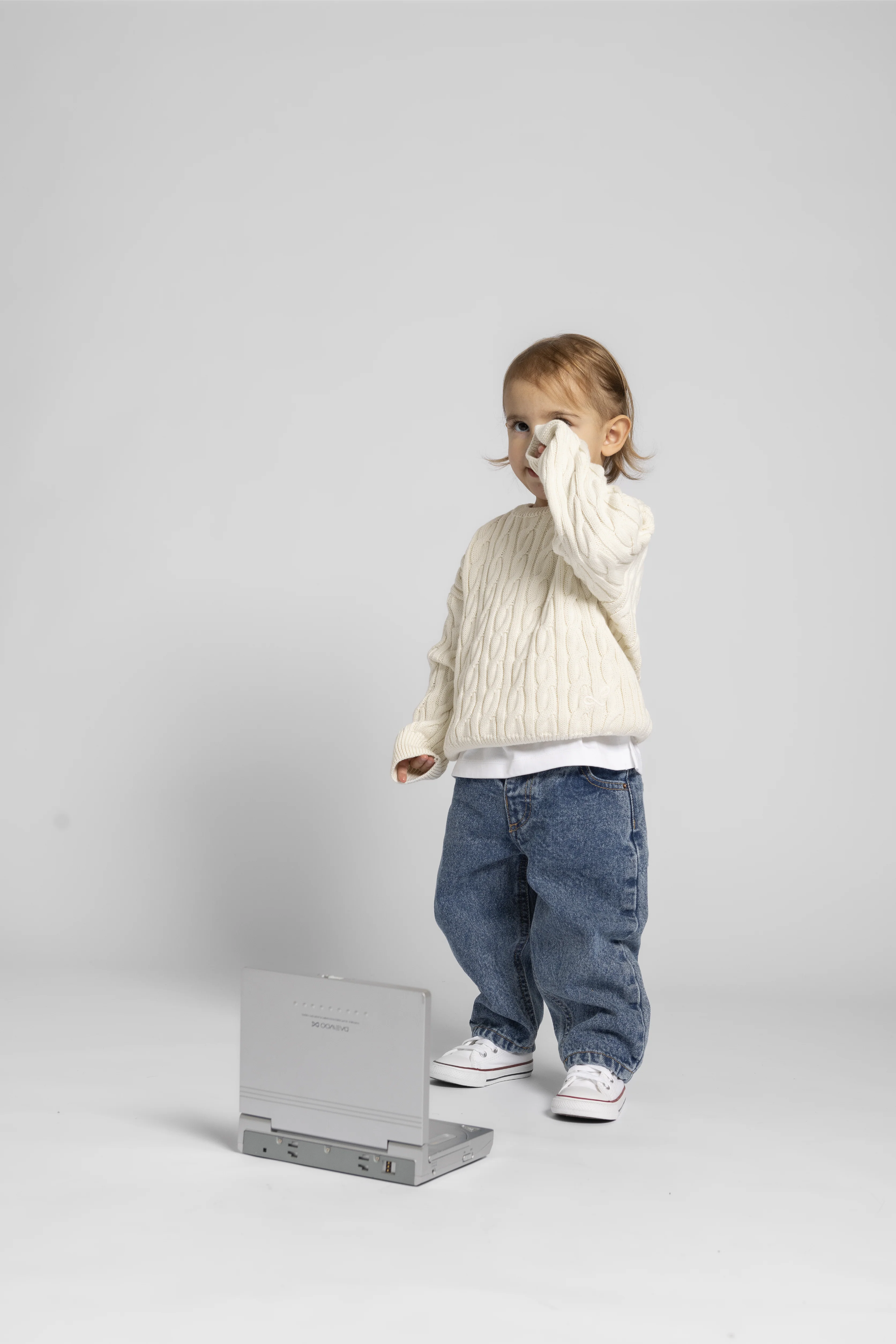 MINI STRAIGHT JEANS - Image 3