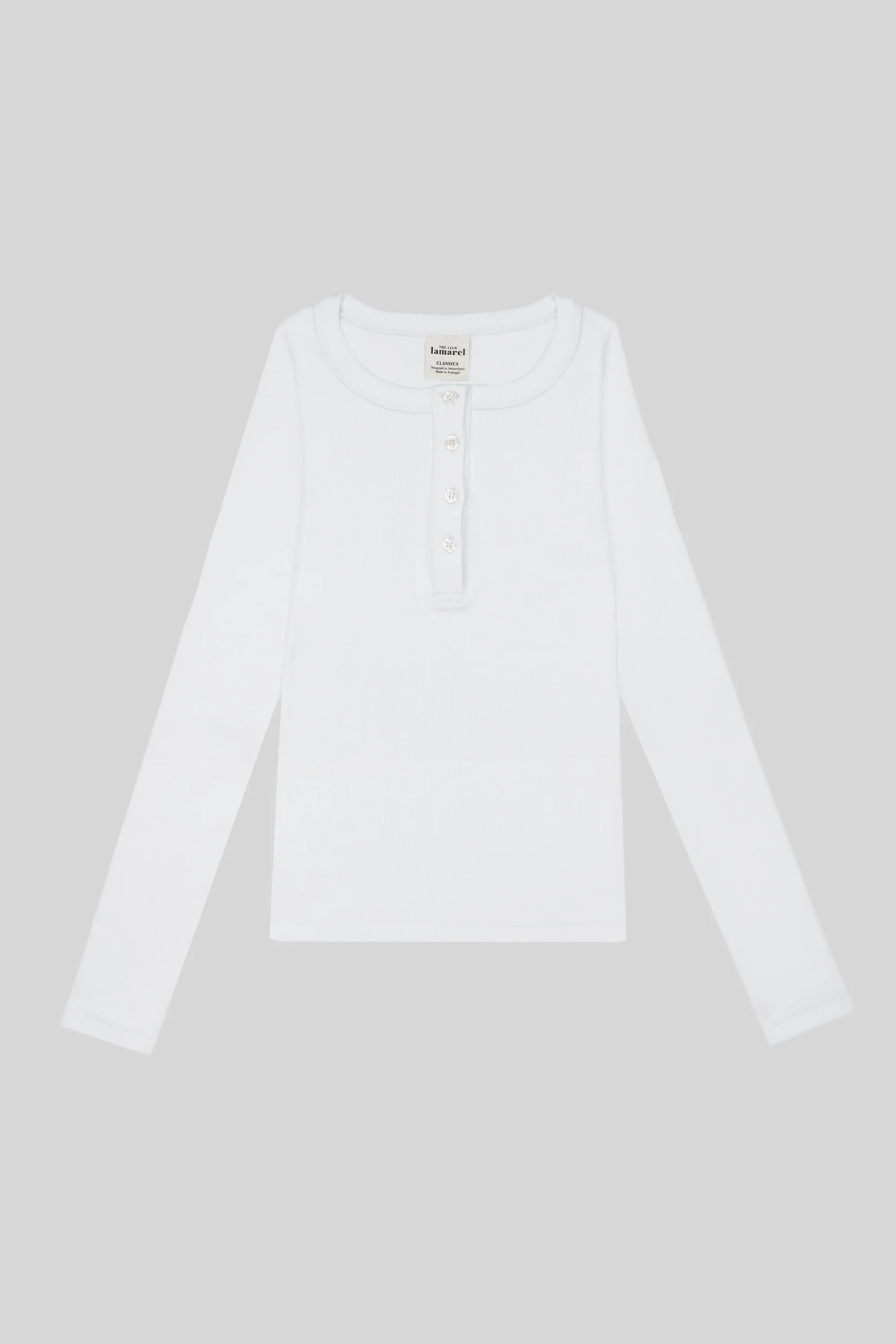 RIBBED BUTTONED LONG SLEEVE TOP - Image 11