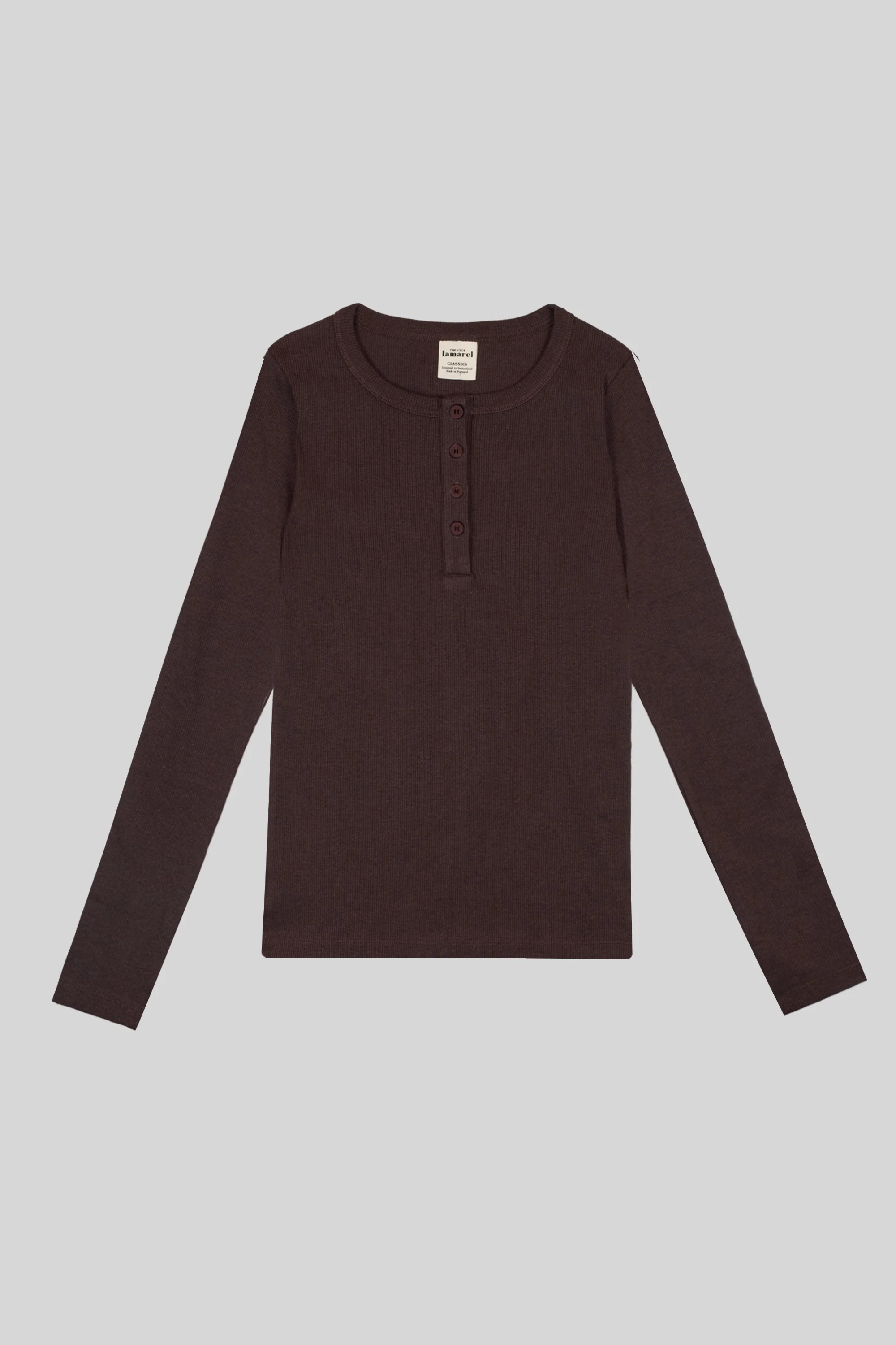 RIBBED BUTTONED LONG SLEEVE TOP - Image 7