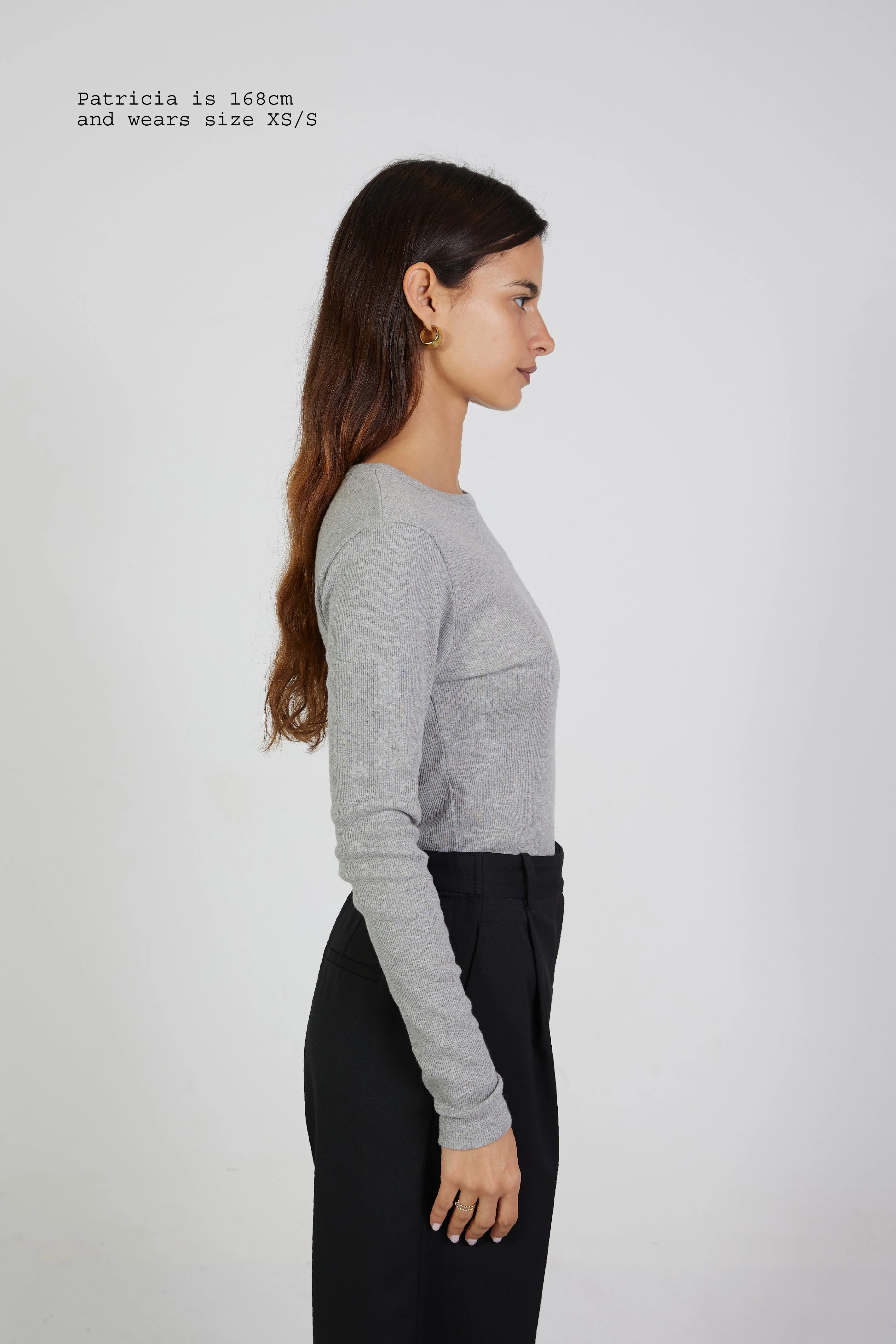 RIBBED LONG SLEEVE TOP - Image 11
