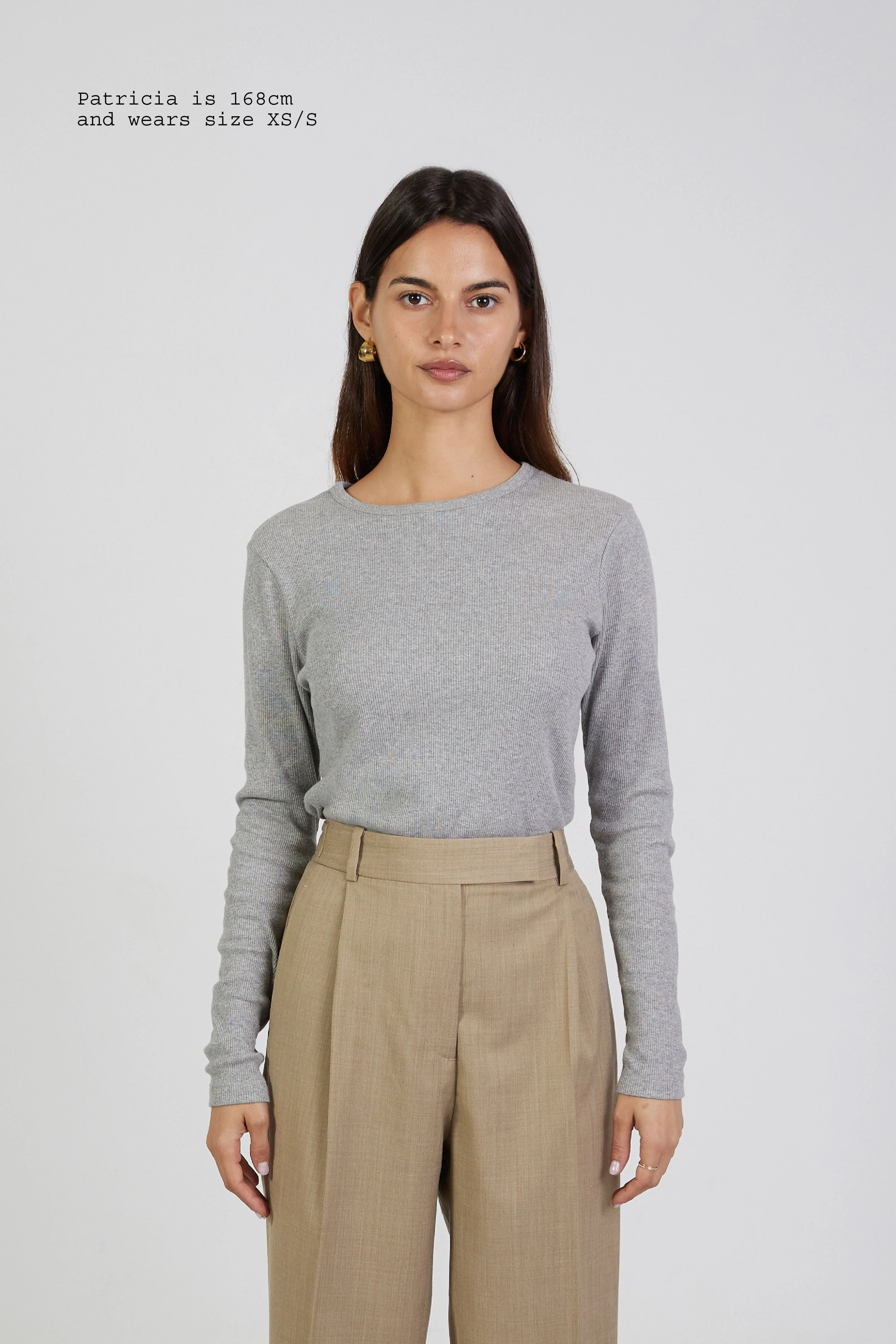 RIBBED LONG SLEEVE TOP - Image 13