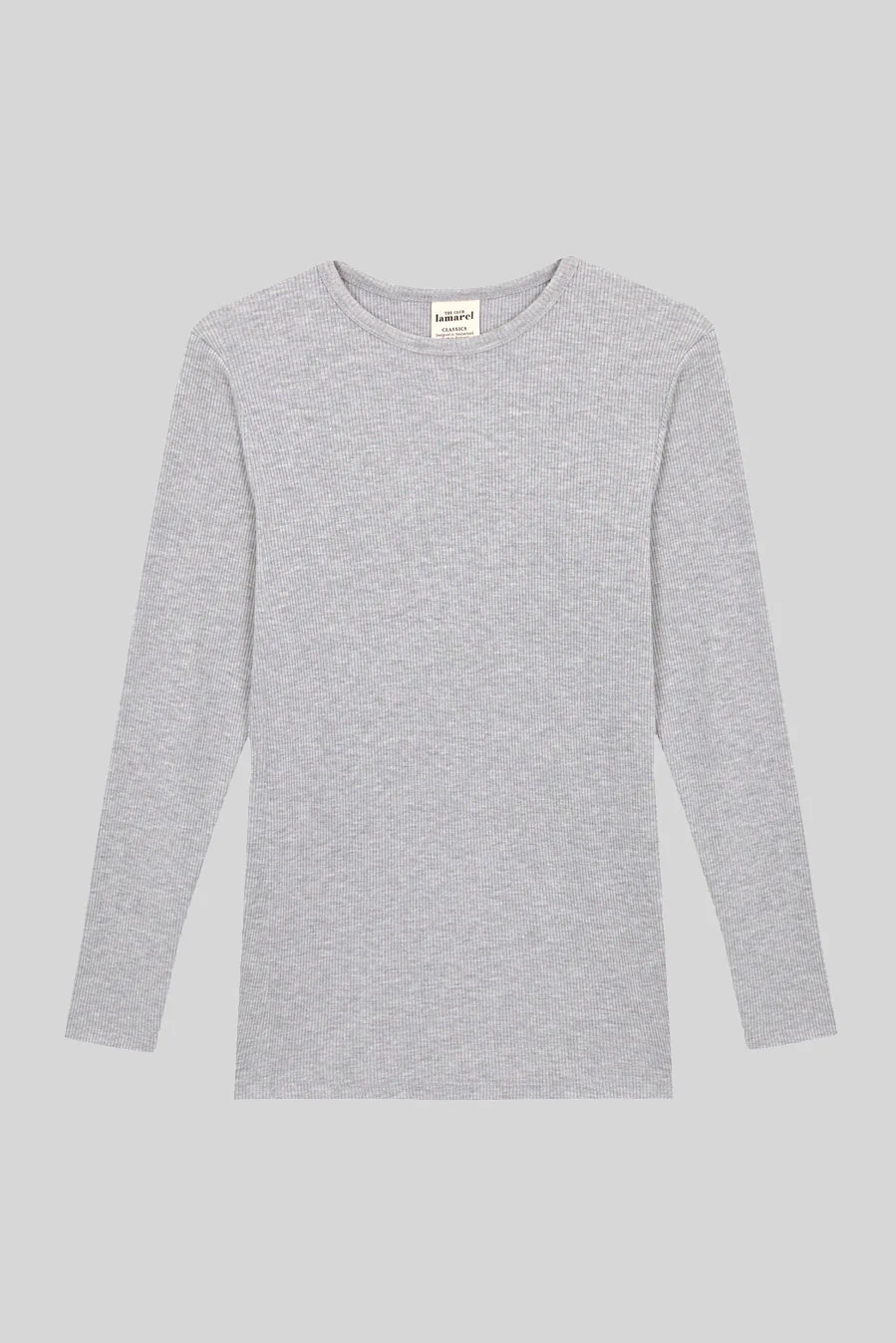 RIBBED LONG SLEEVE TOP - Image 9