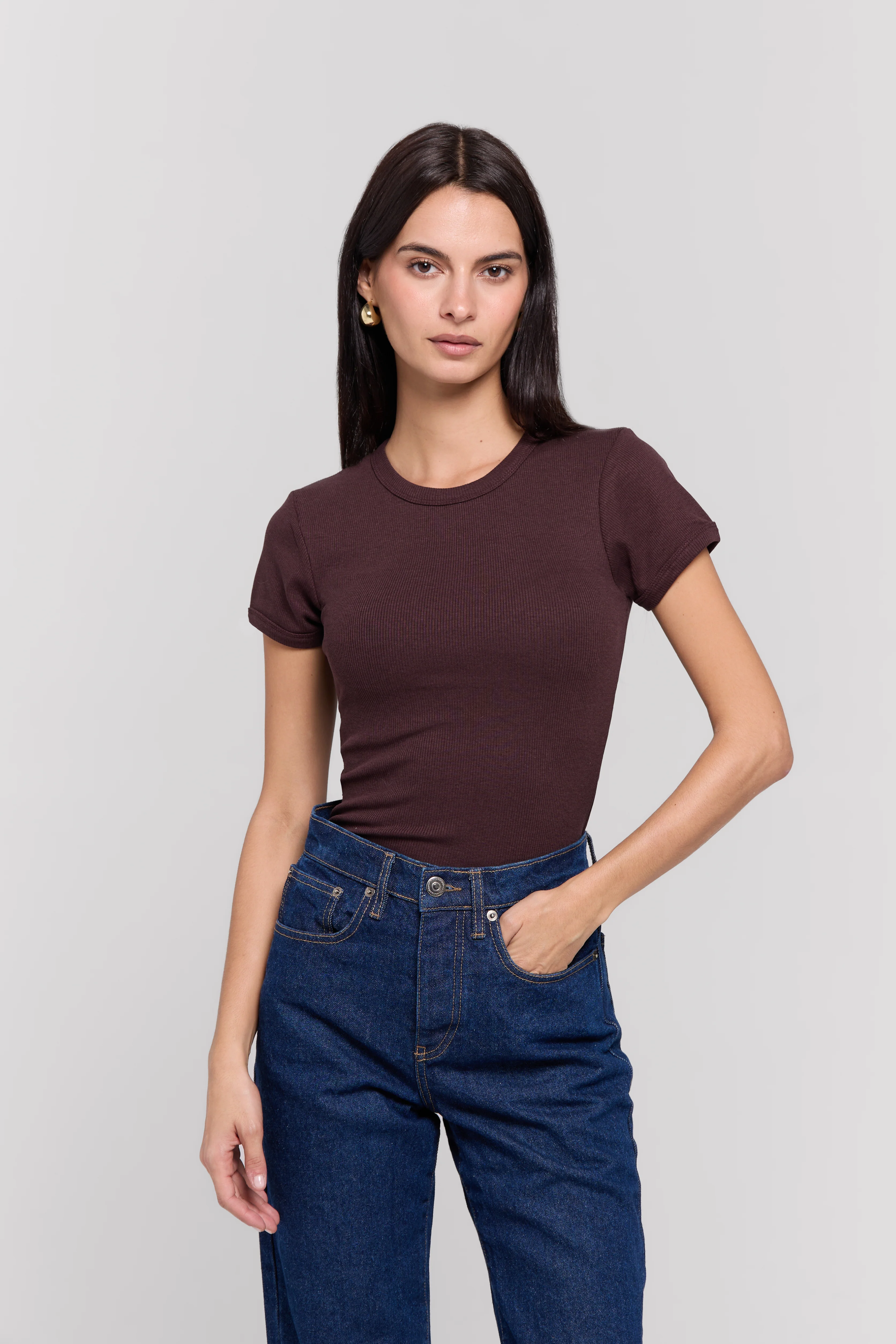 RIBBED T-SHIRT - Image 7