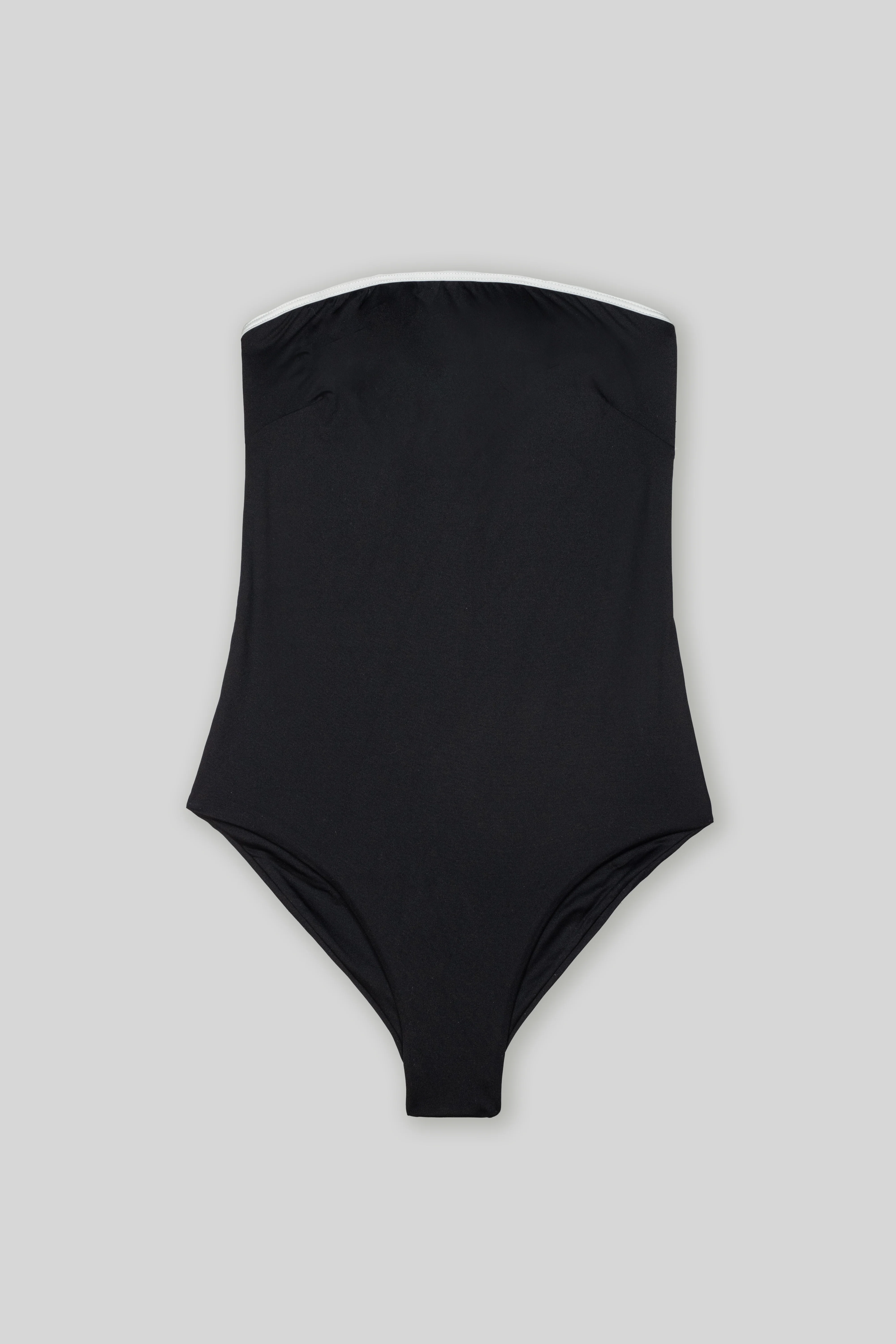STRAPLESS SWIMSUIT