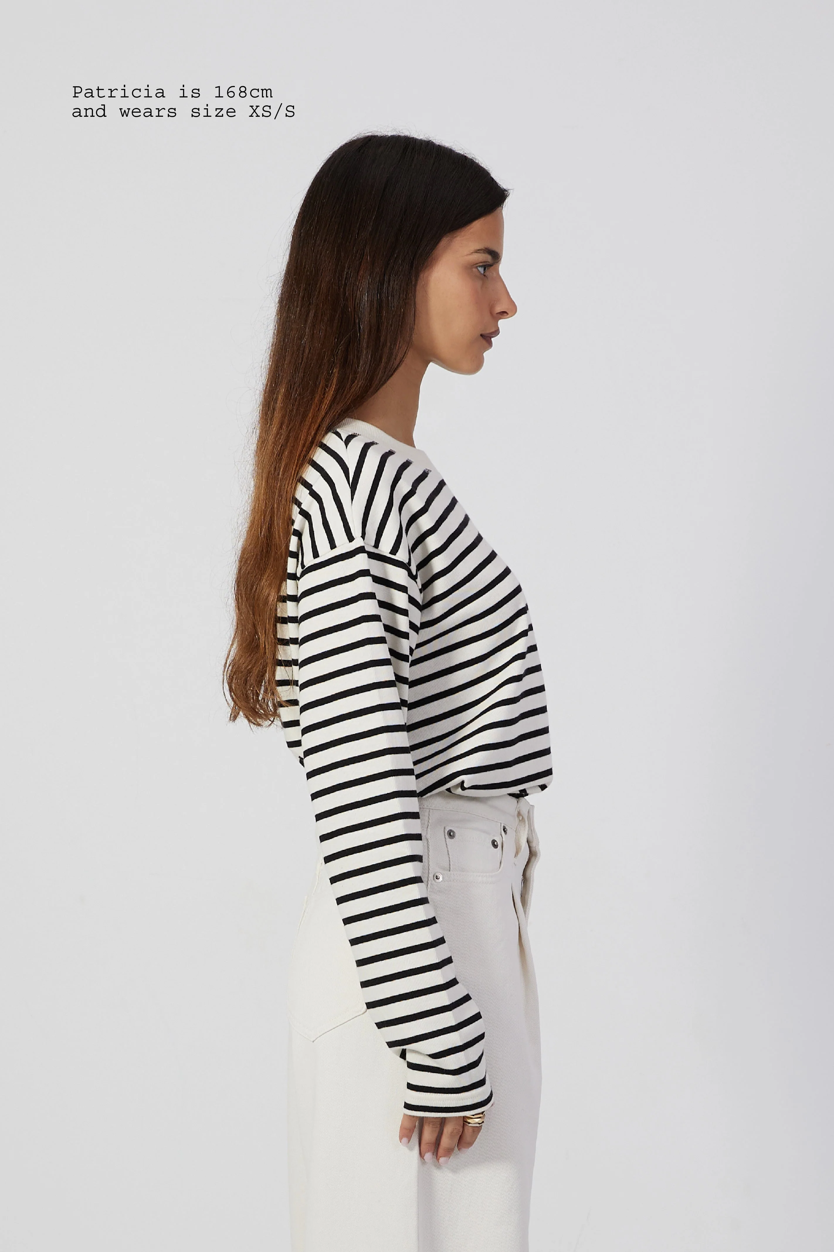 STRIPED T-SHIRT LONG SLEEVE - Image 3