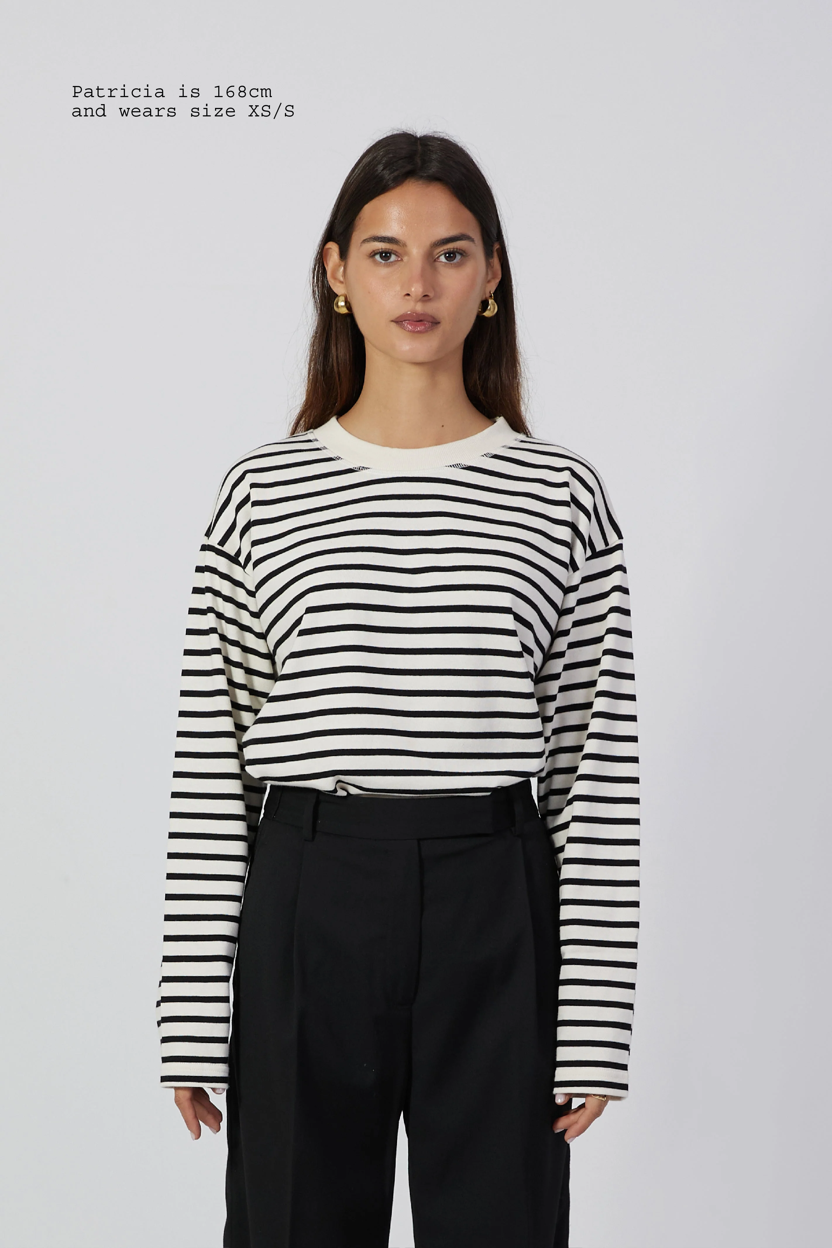 STRIPED T-SHIRT LONG SLEEVE - Image 4