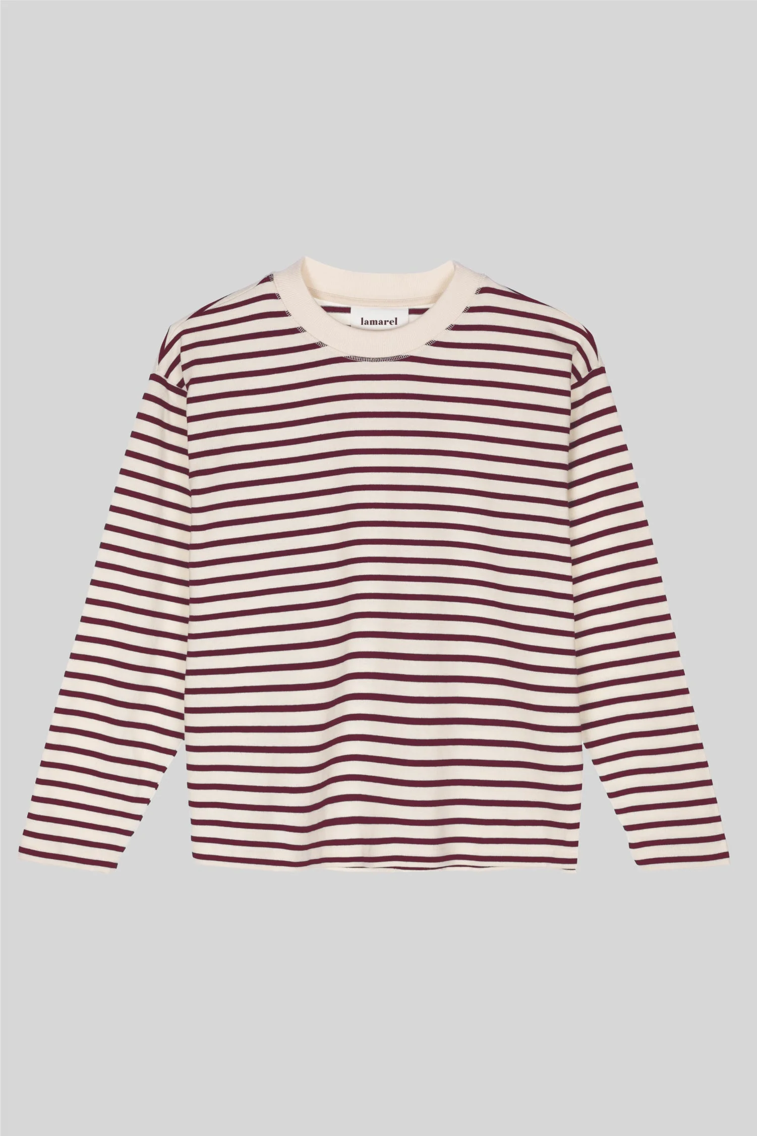 STRIPED T-SHIRT LONG SLEEVE MEN - Image 7