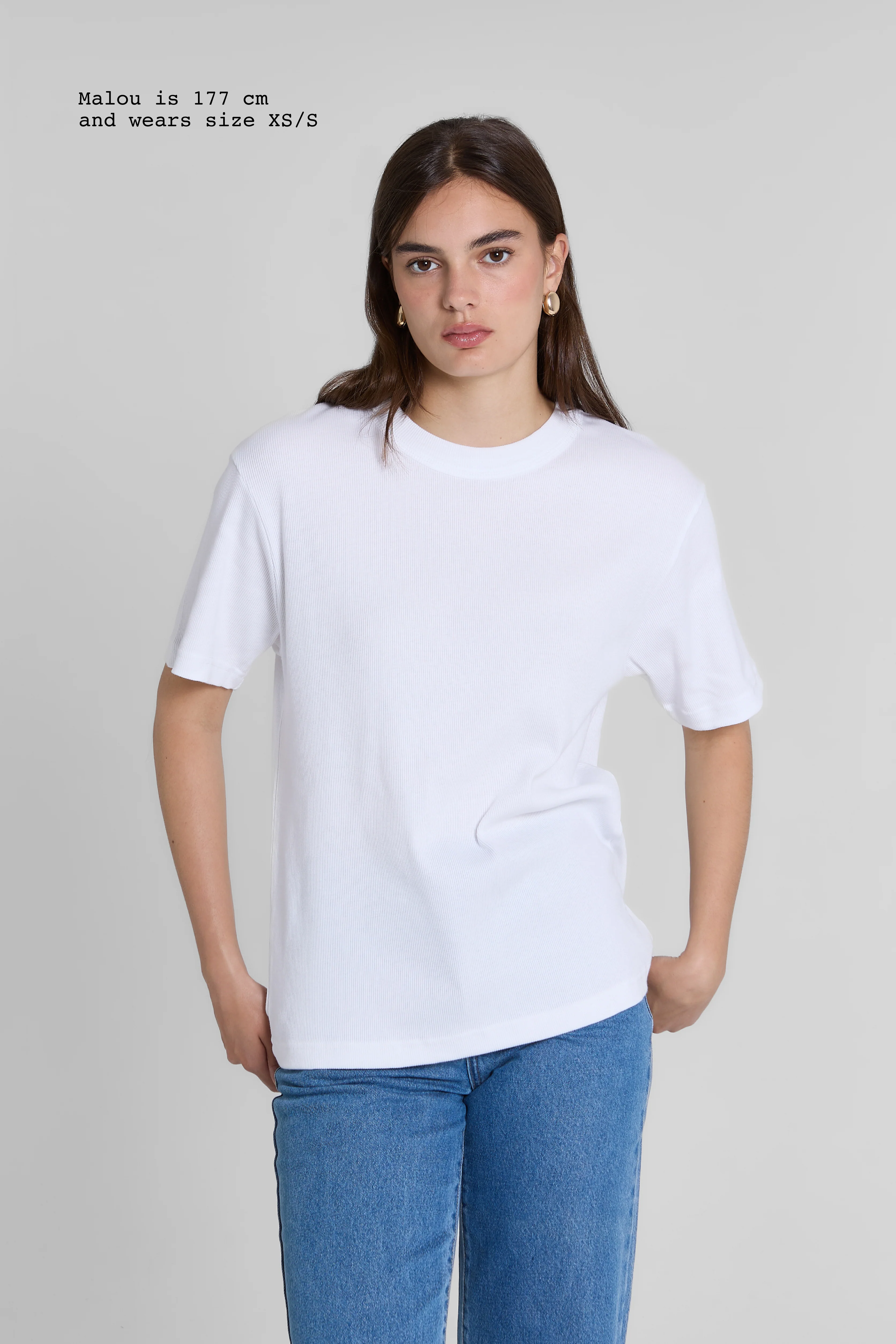 T-SHIRT RIBBED OVERSIZED - Image 4