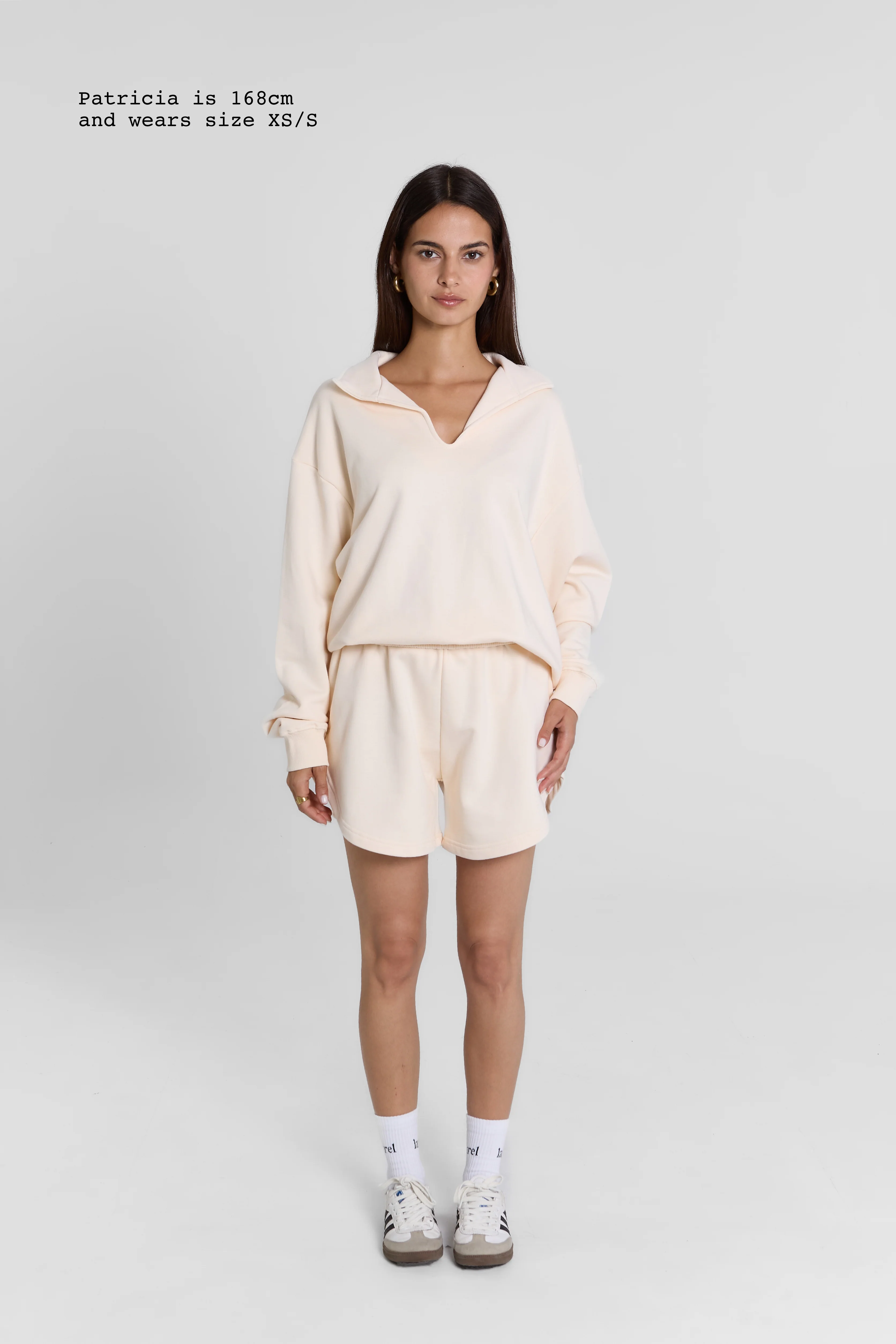 V-NECK SWEATER NO FLEECE - Image 2