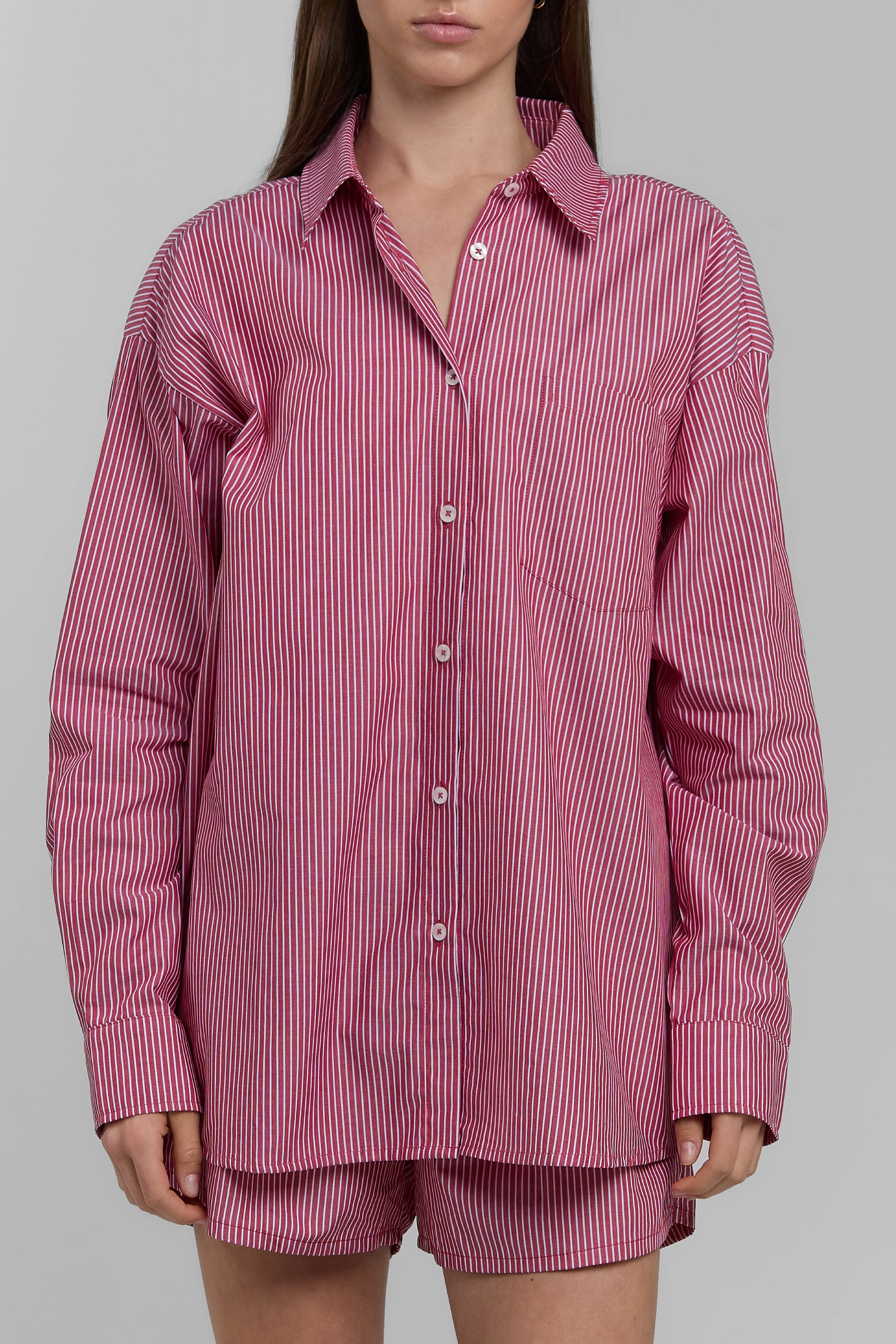 WIDE STRIPED SHIRT - Image 12