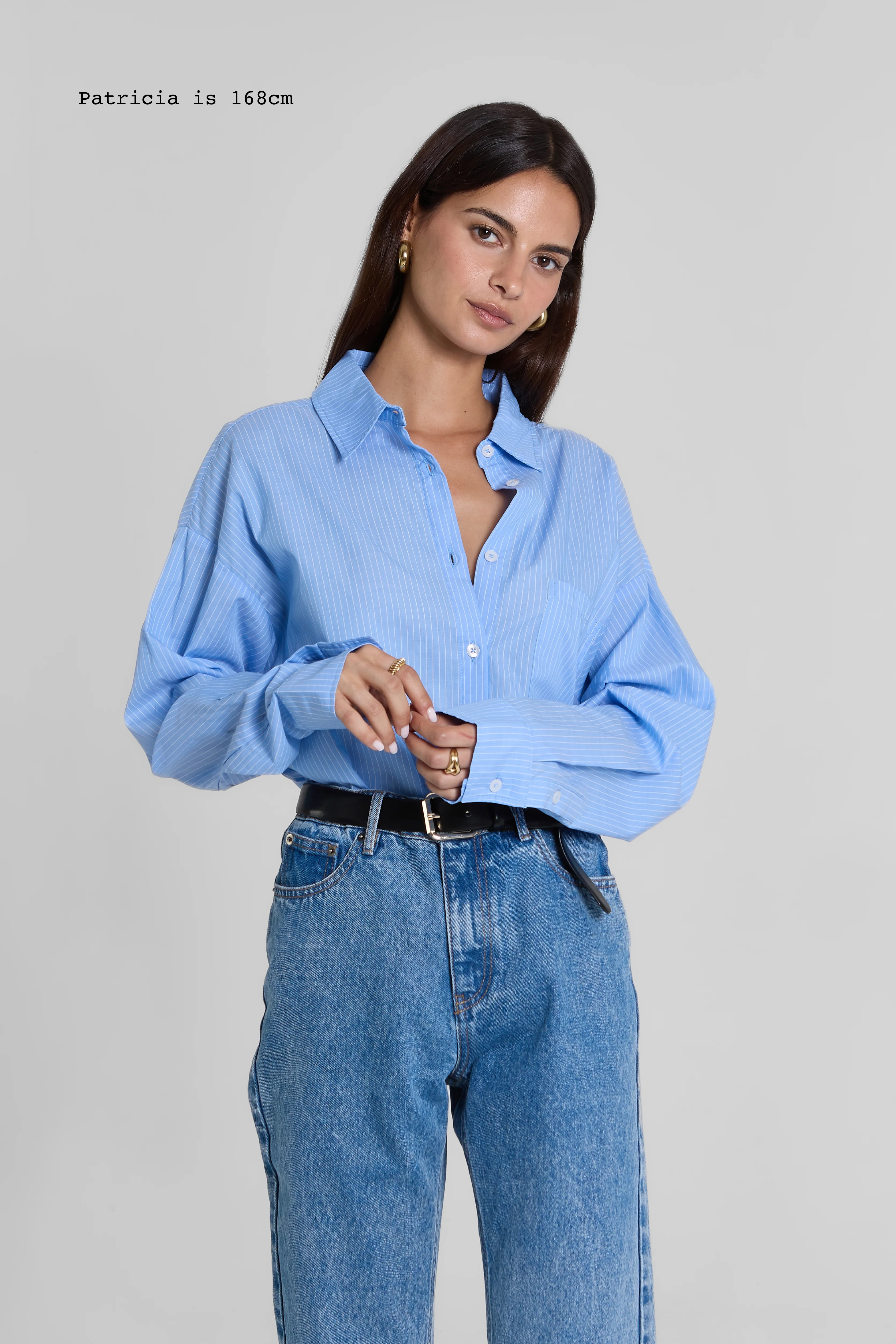 WIDE STRIPED SHIRT - Image 4