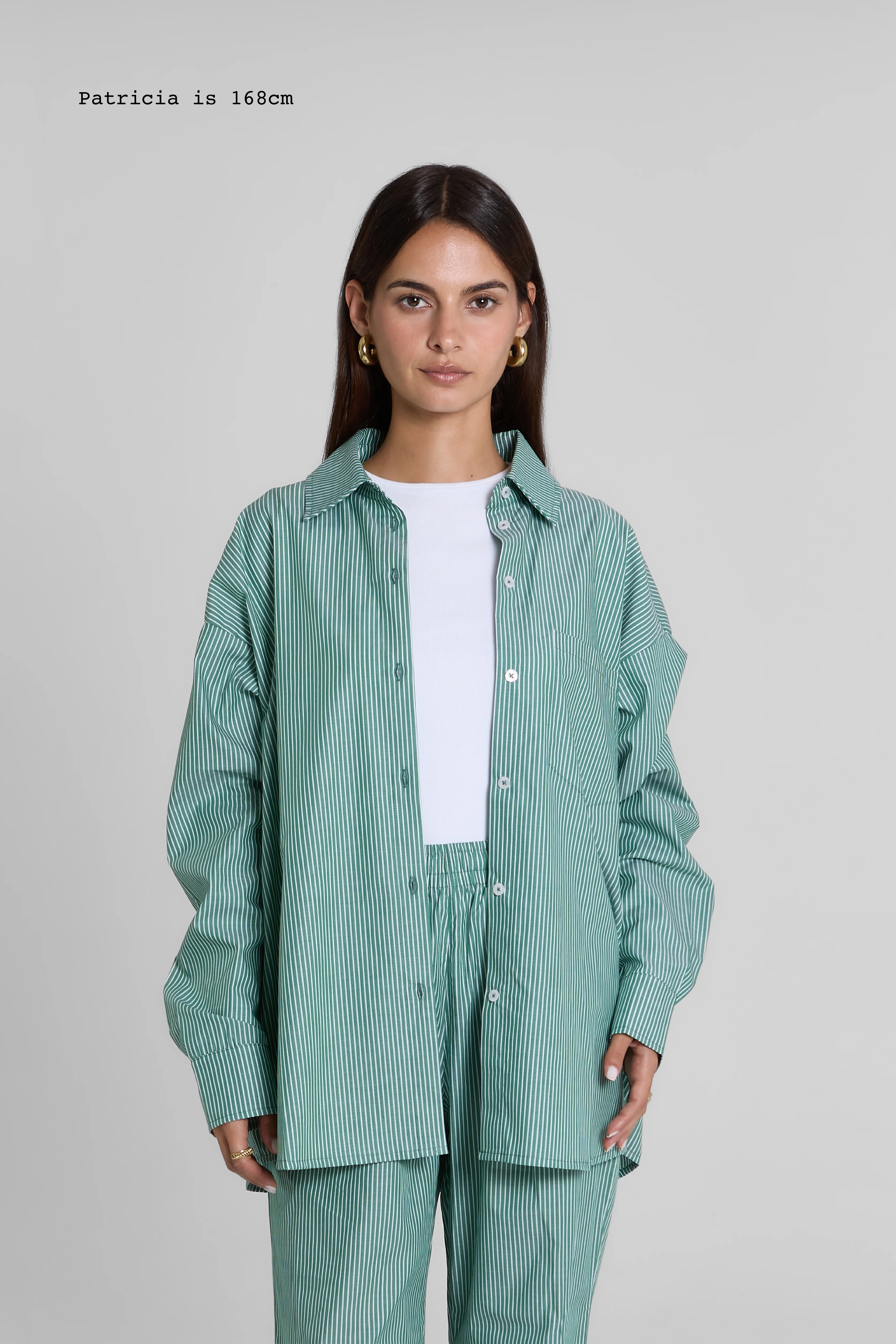 WIDE STRIPED SHIRT - Image 7